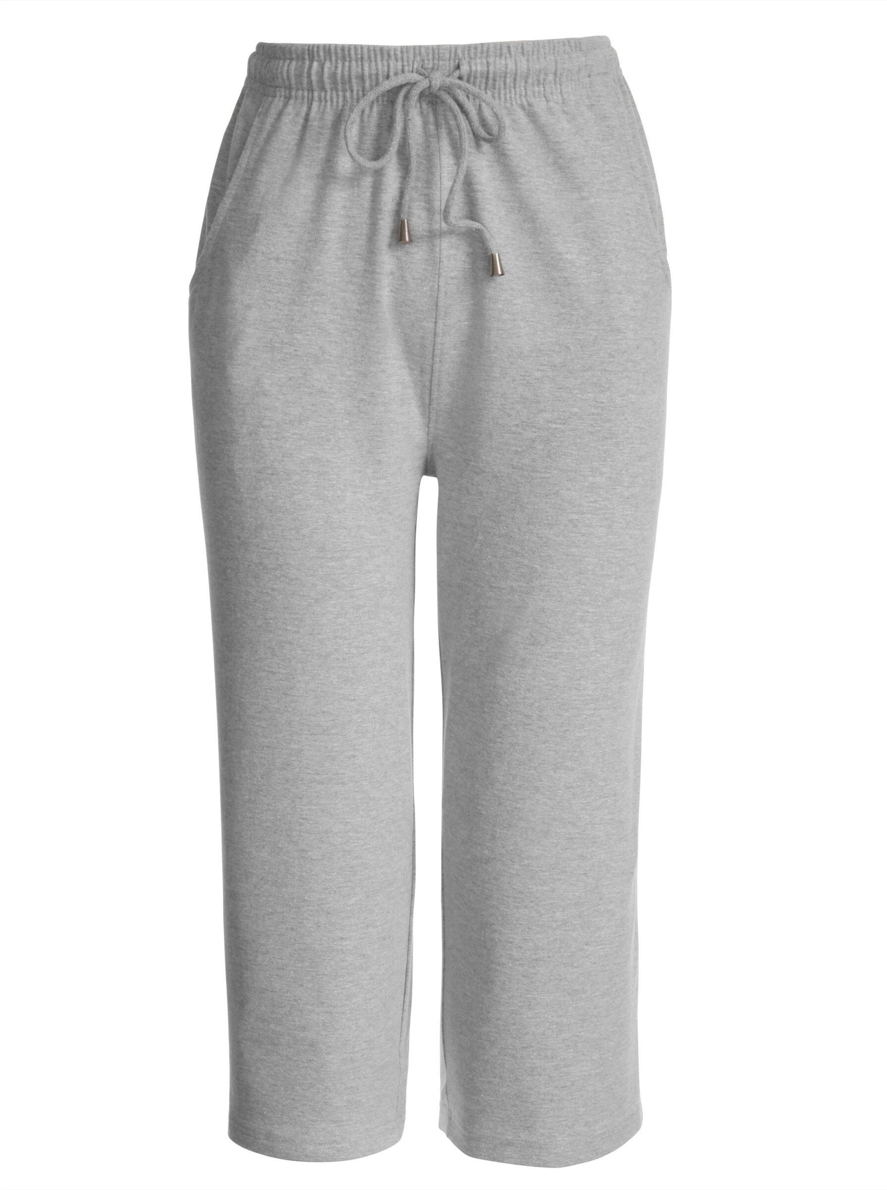 Jogginghose Capri-Freizeithose