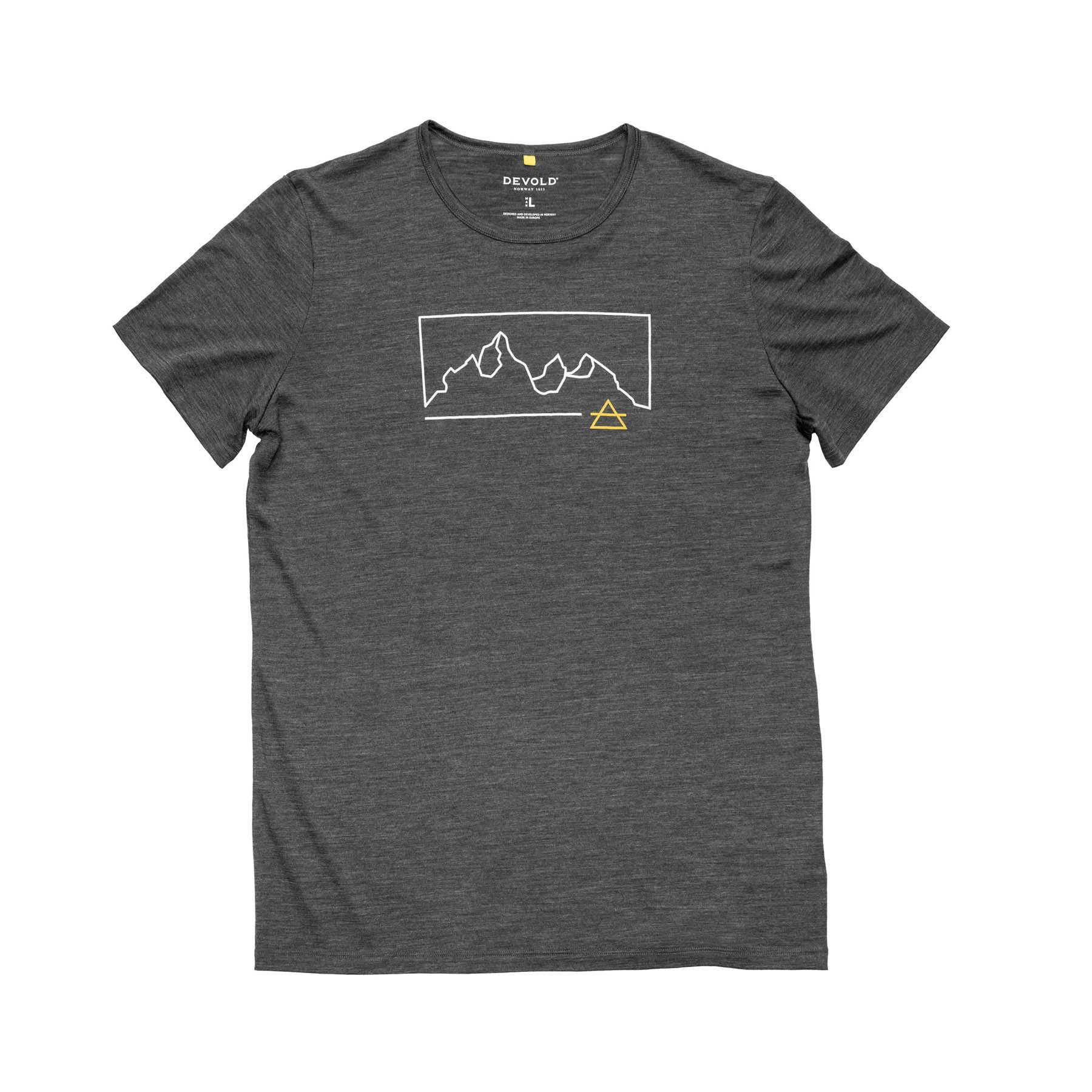 Devold Kurzarmshirt ACTIVE OUTLINE TEE MERINO Herren