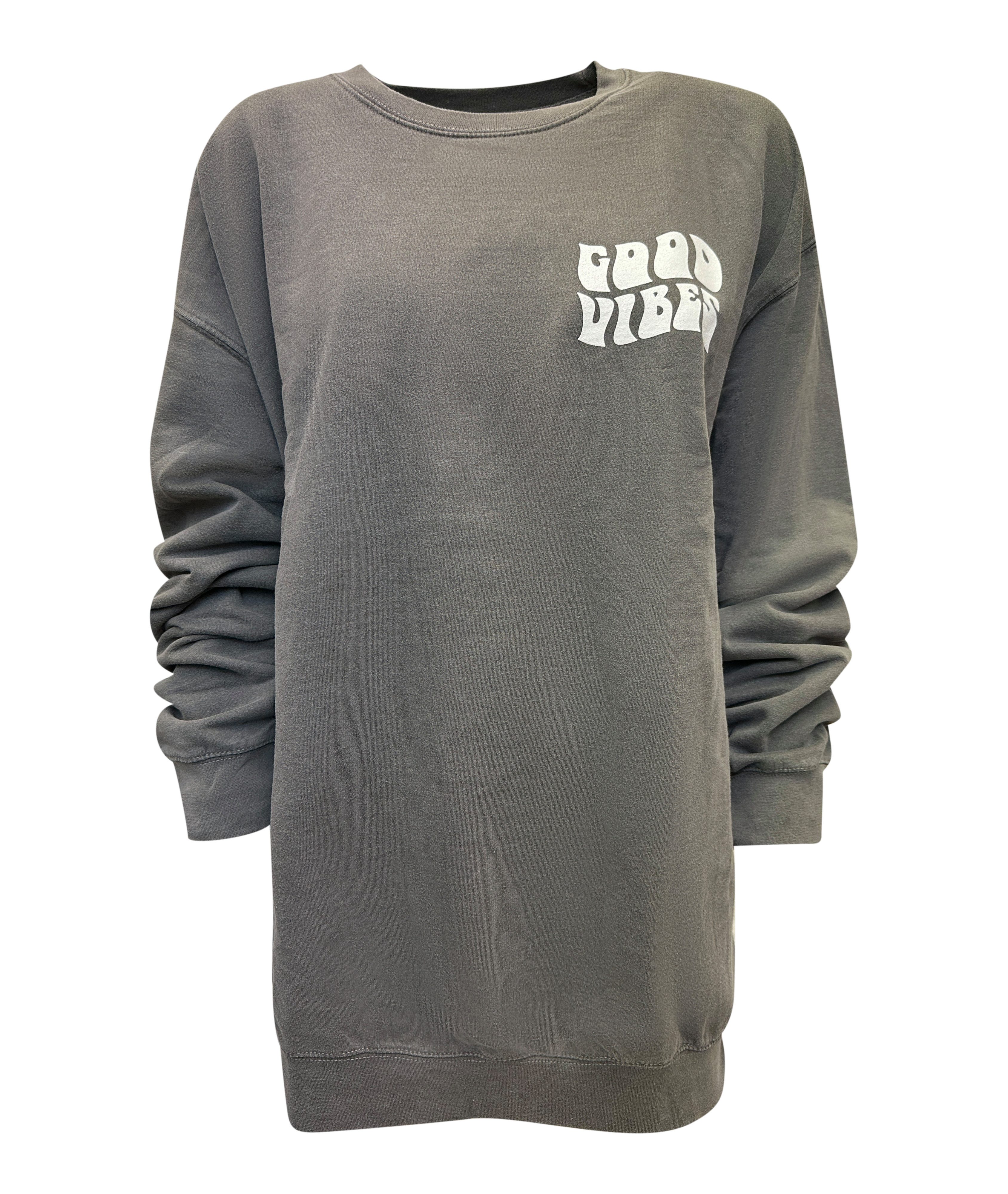 Worldclassca Longsweatshirt Worldclassca Oversized Sweatshirt GOOD VIBES Pr günstig online kaufen