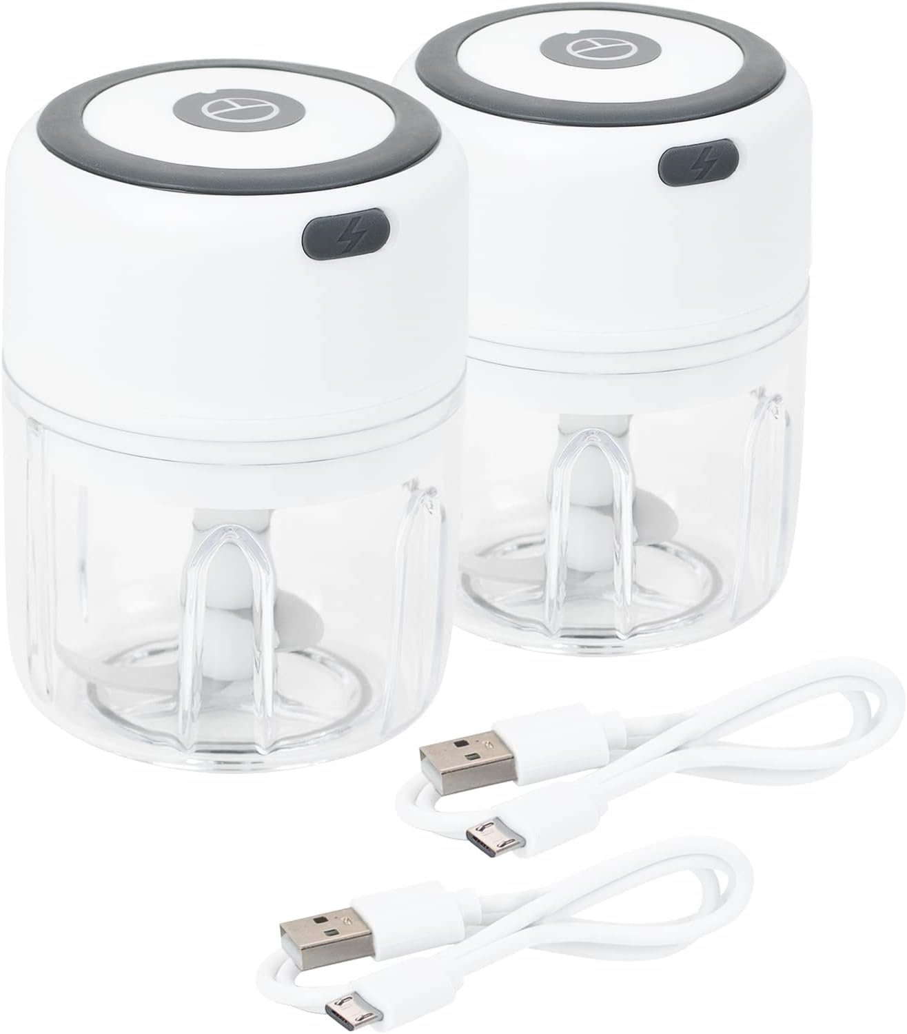 Genius Gemüsehobel Genius 2 x Zerkleinerer Choptastic Pro Zerkleinerer elektrisch für, Kunststoff, Edelstahl