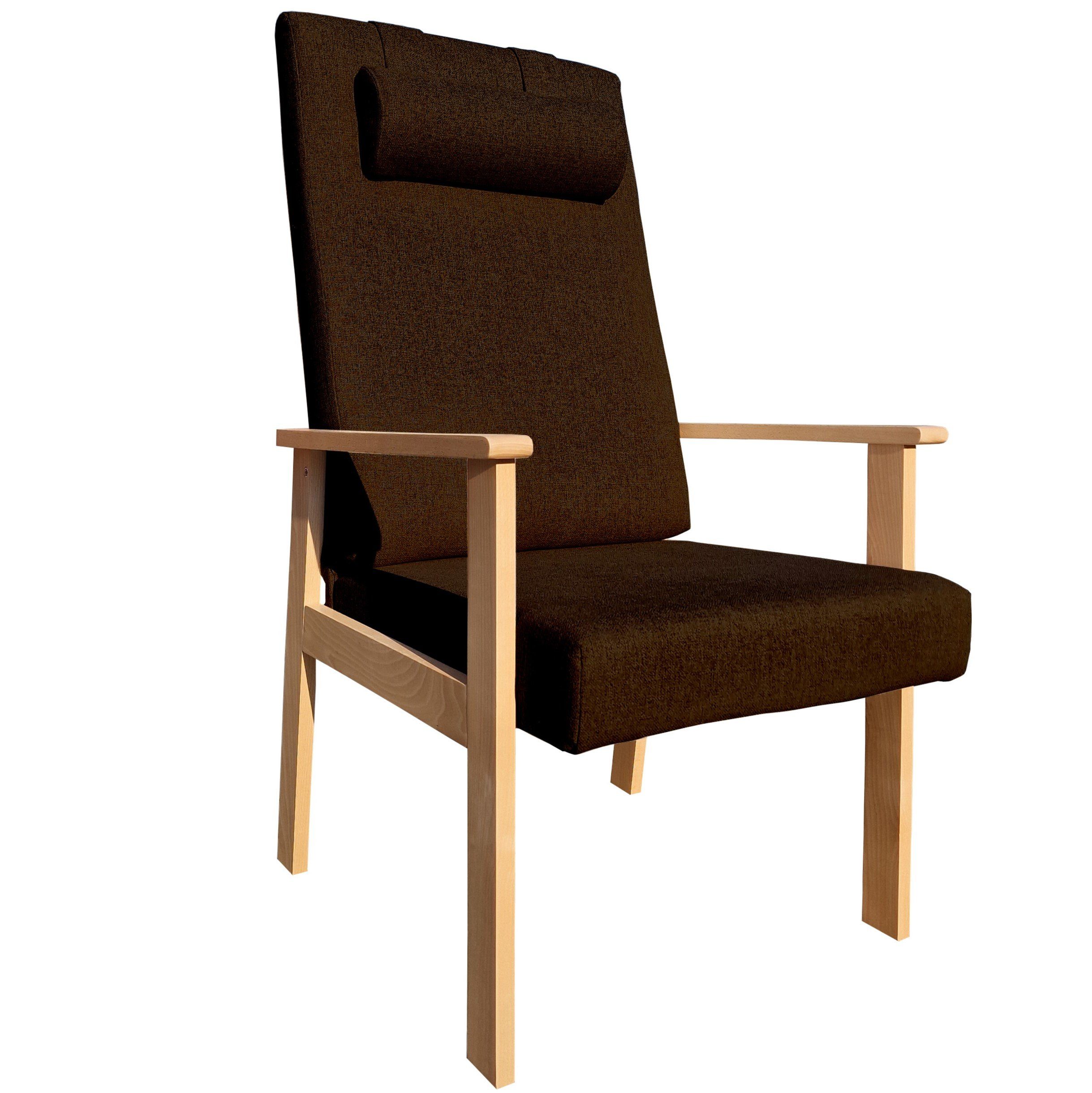 einrichtungsdesign24 Esszimmersessel Wohnzimmer Esszimmersessel Seniorenses günstig online kaufen