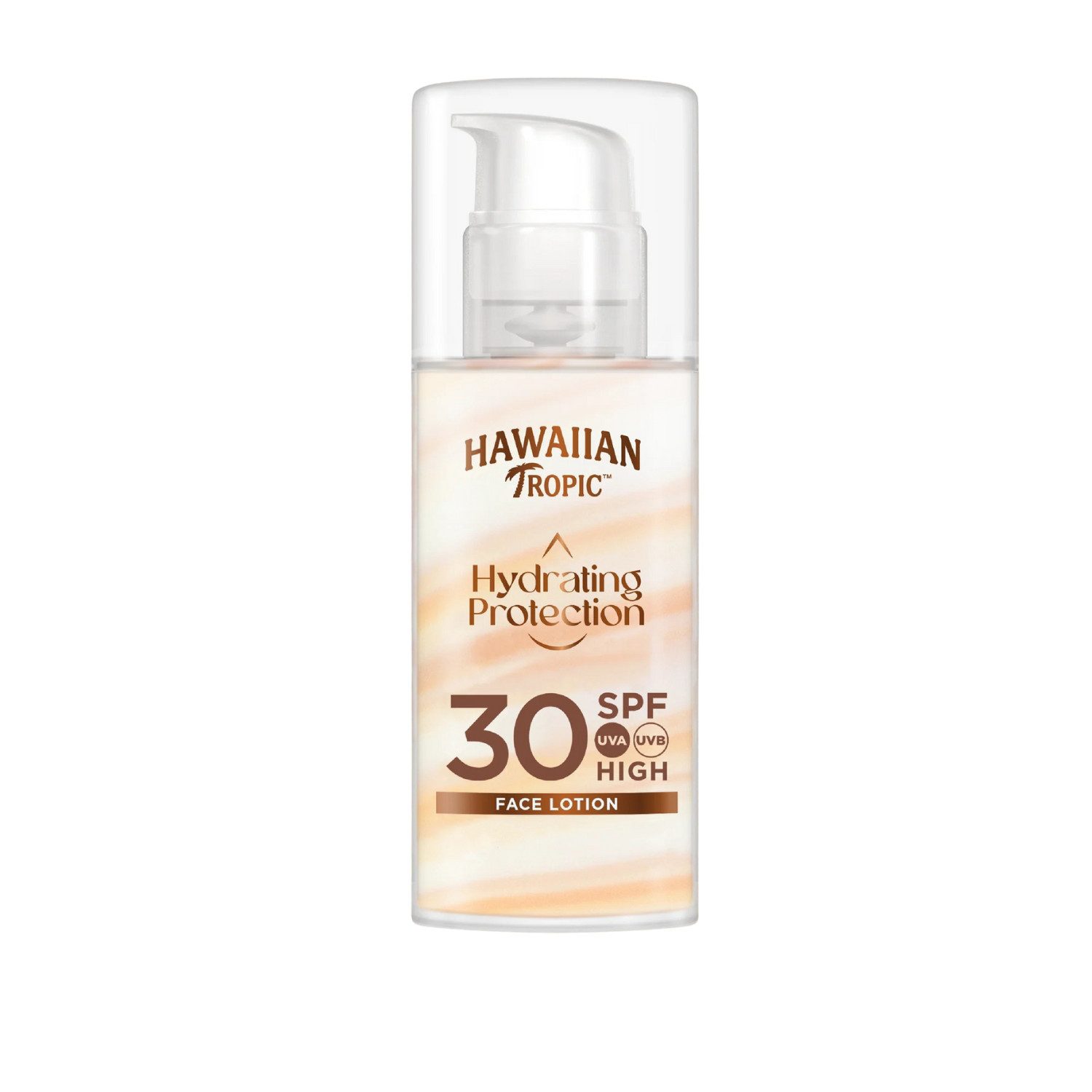 Hawaiian Tropic Sonnenschutzlotion Hawaiian Tropic Hydrating Protection Face Lotion 50 ml UVA Schutz 30