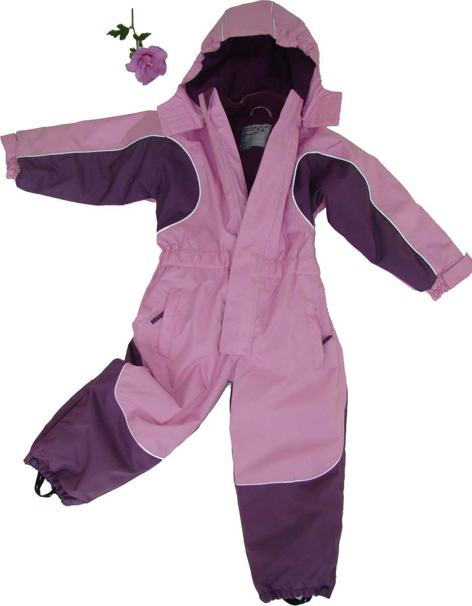 Maylynn Schneeoverall Kuscheliger Schneeanzug Skianzug rosa atmungsaktiv und wasserdicht