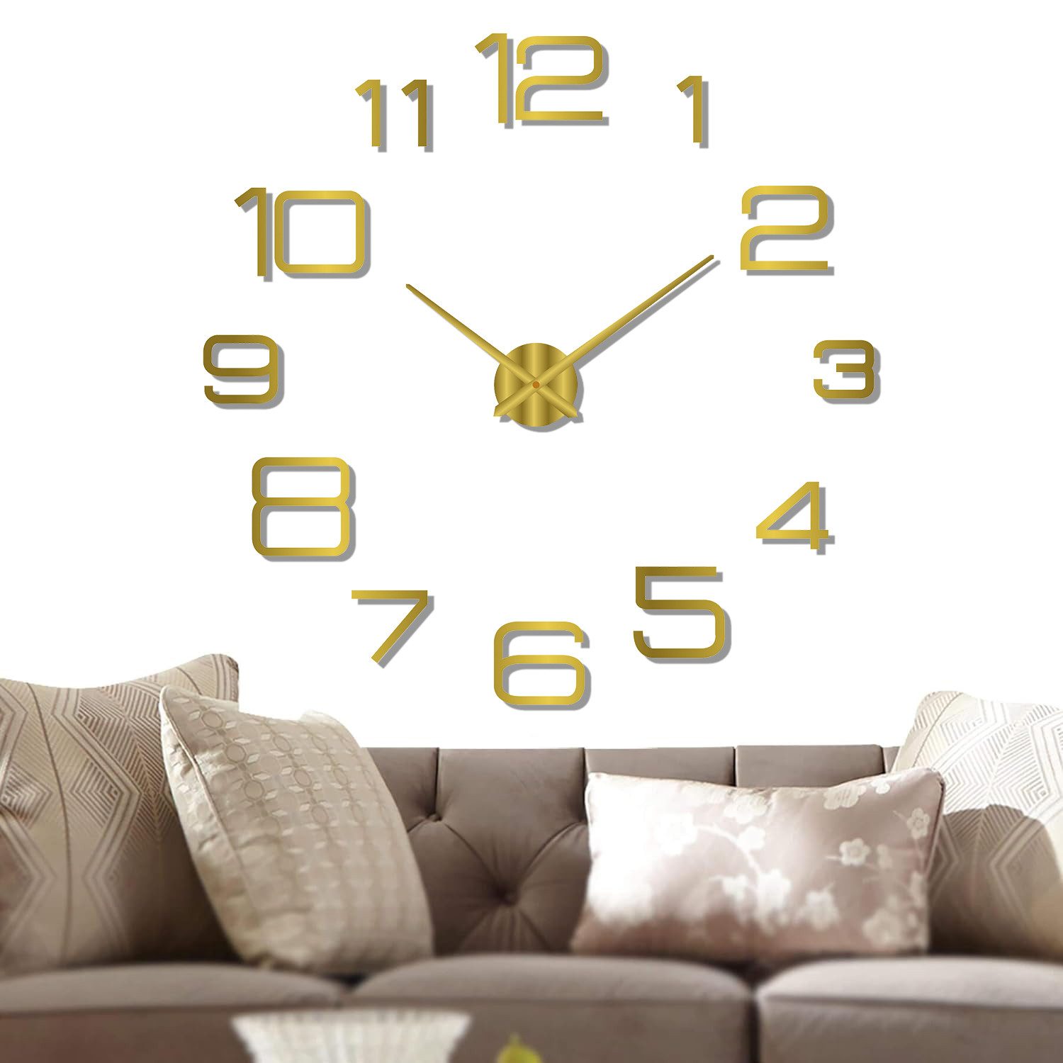 ZEUOPQ Wanduhr DIY Aufkleber Wanduhr Moderne günstig online kaufen