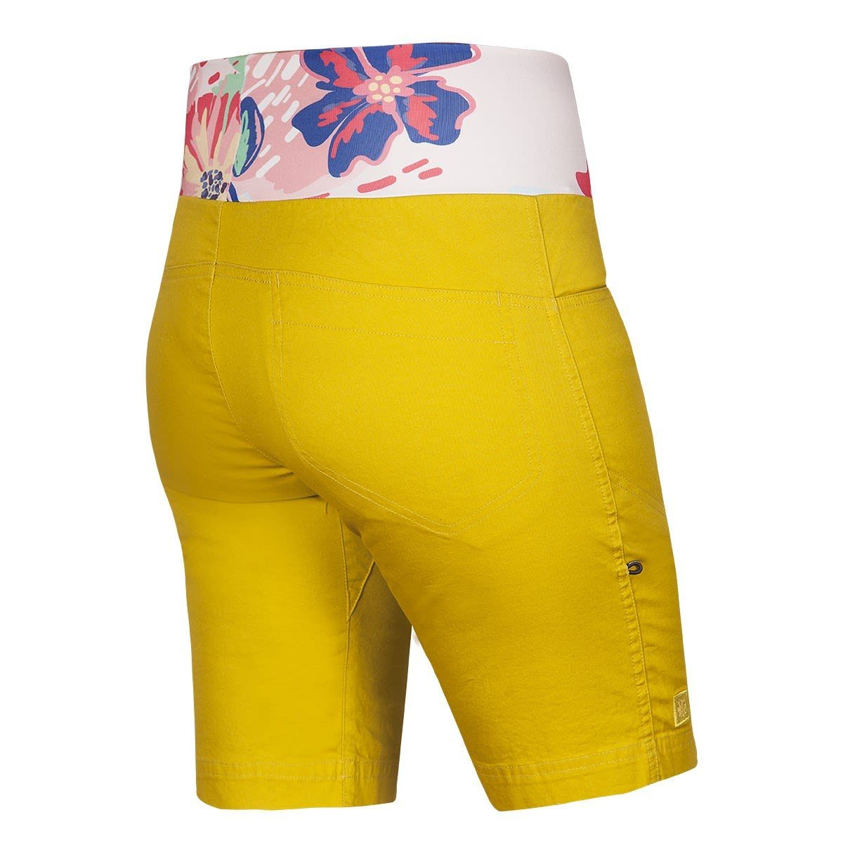 Ocun Damen Ocun Brown W Yellow Shorts Sansa Antique Strandshorts Shorts