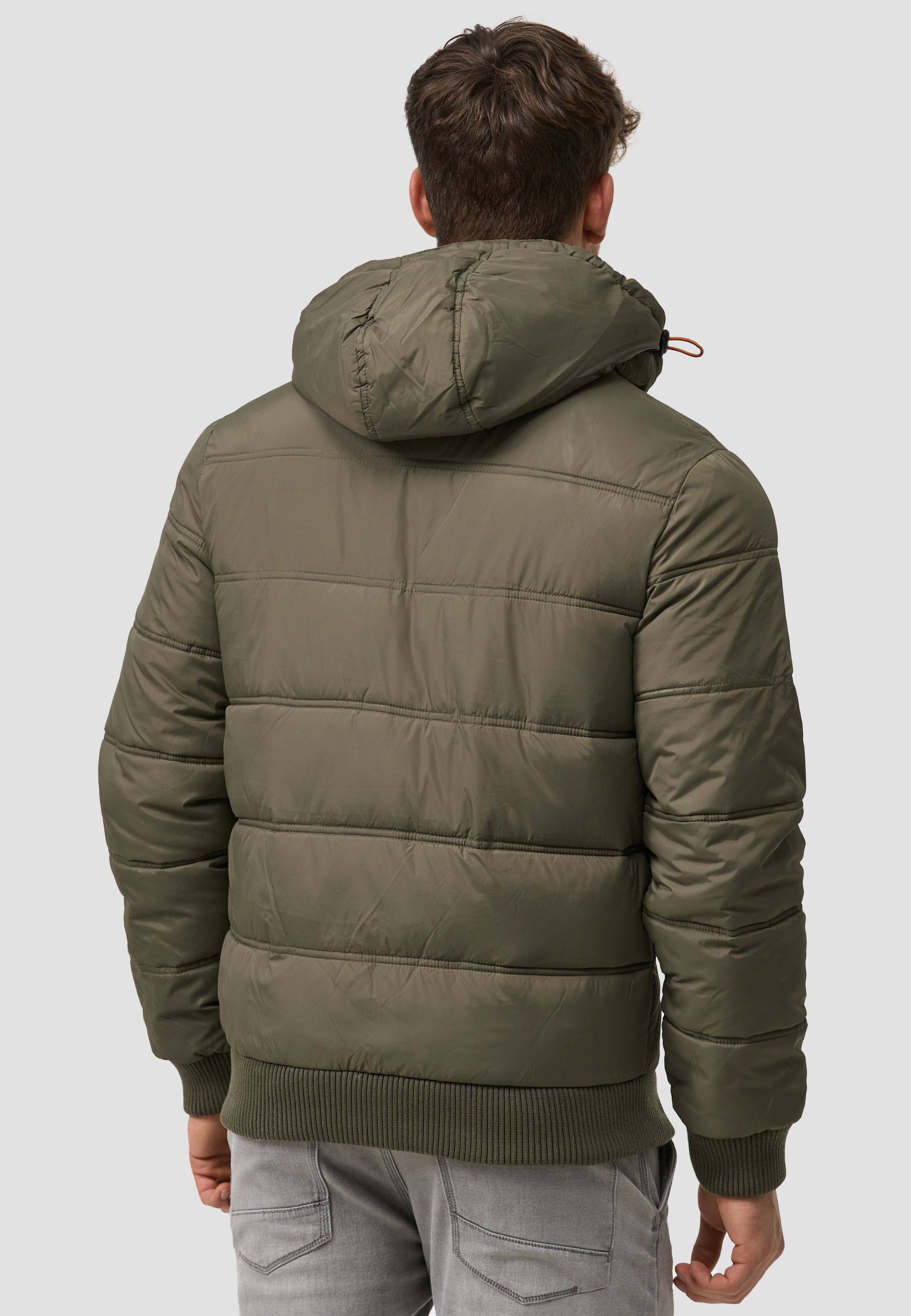 Indicode Steppjacke Herren Adrian ZA Herrenjacke Daunen-Optik