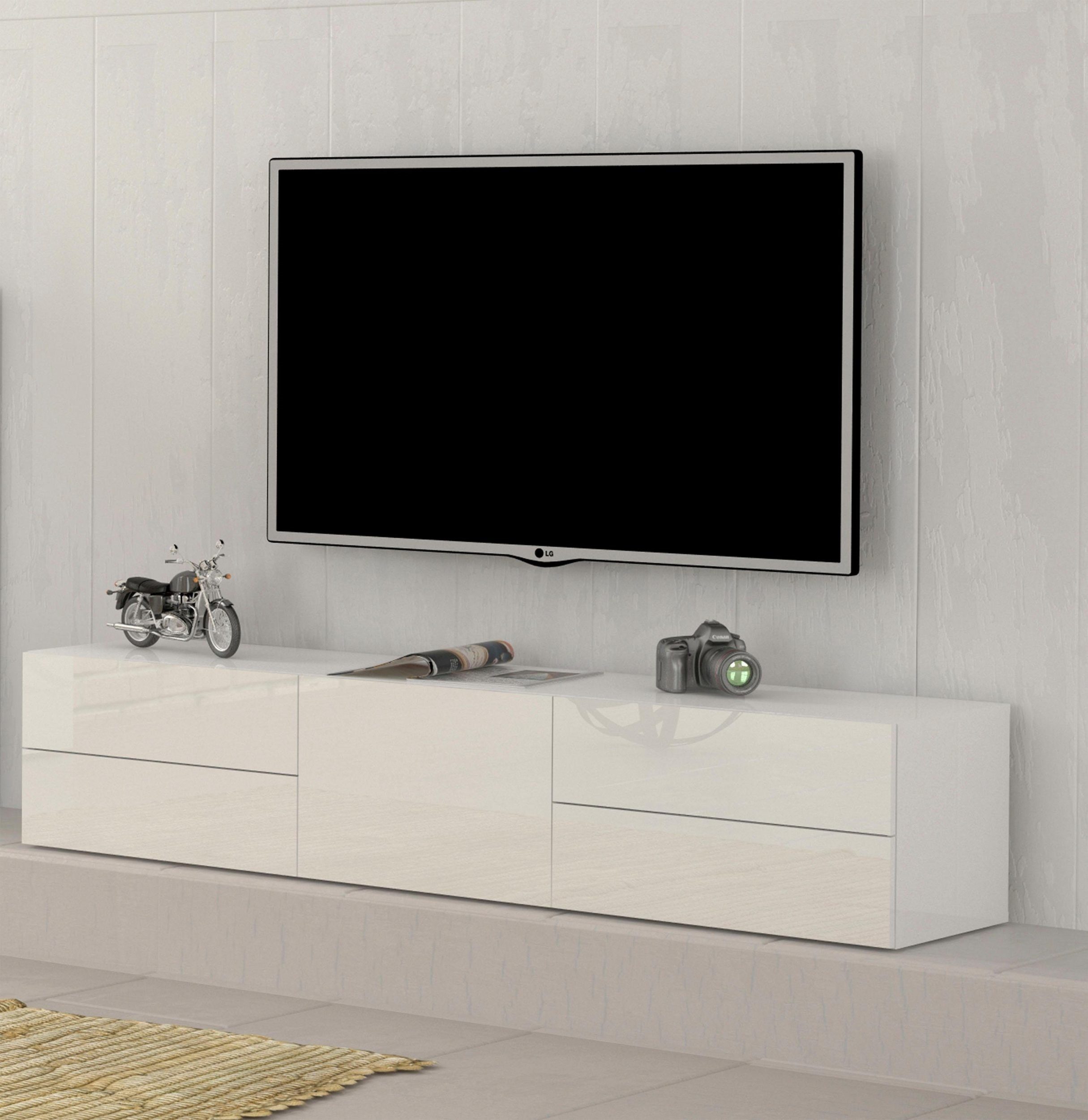 möbelando TV-Board Mercogliano, 170 x 35.2 x 40 cm (B/H/T)