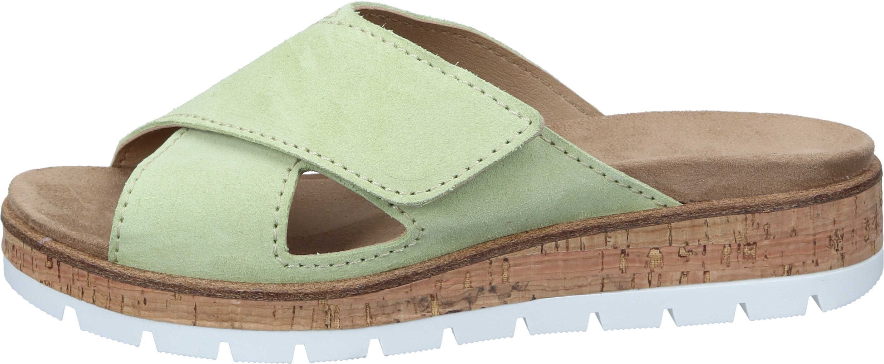 Comfortabel Pantoletten Pantolette aus Veloursleder günstig online kaufen