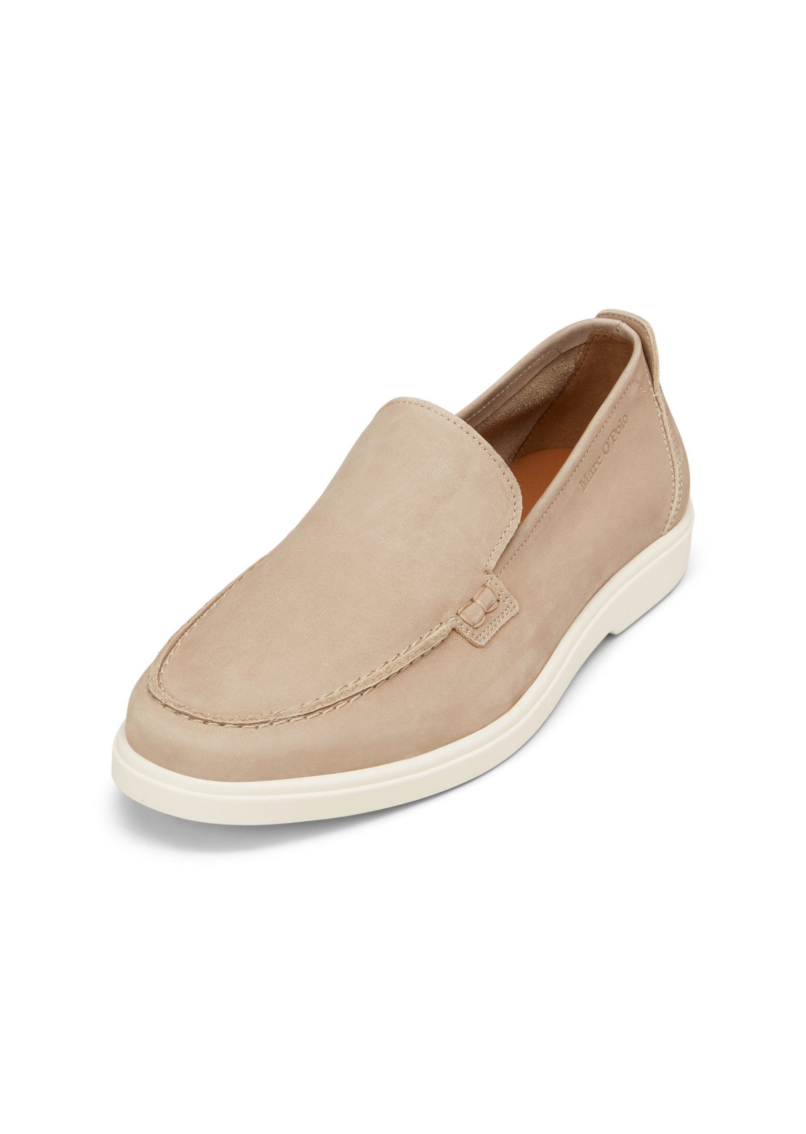 aus weichem Nubukleder Loafer
