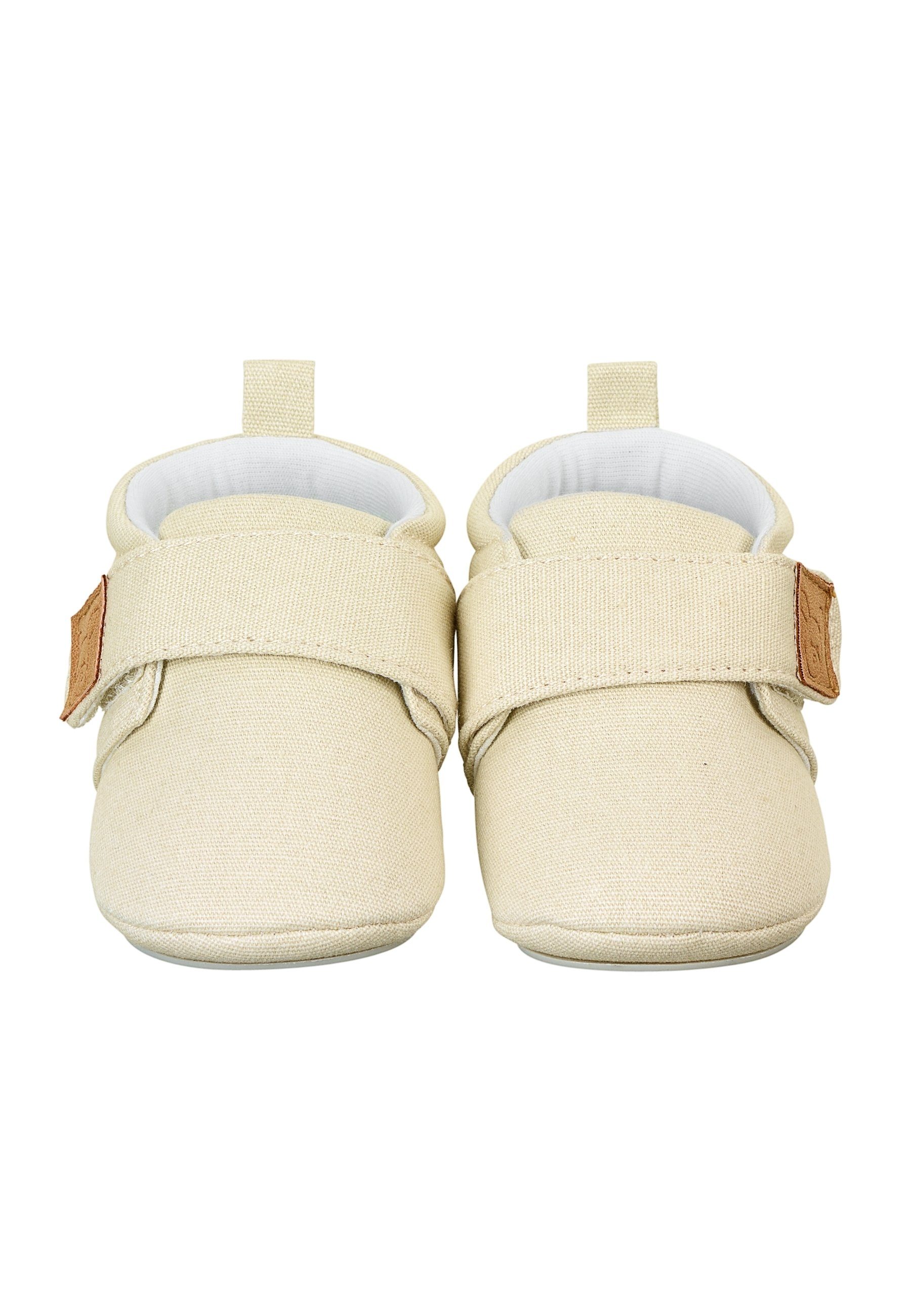 Sterntaler® Krabelschuhe uni Krabbelschuh Krabbelschuhe Baby mit Klettverschluss und Anti-Rutsch-Sohle – Bild 4 von 5