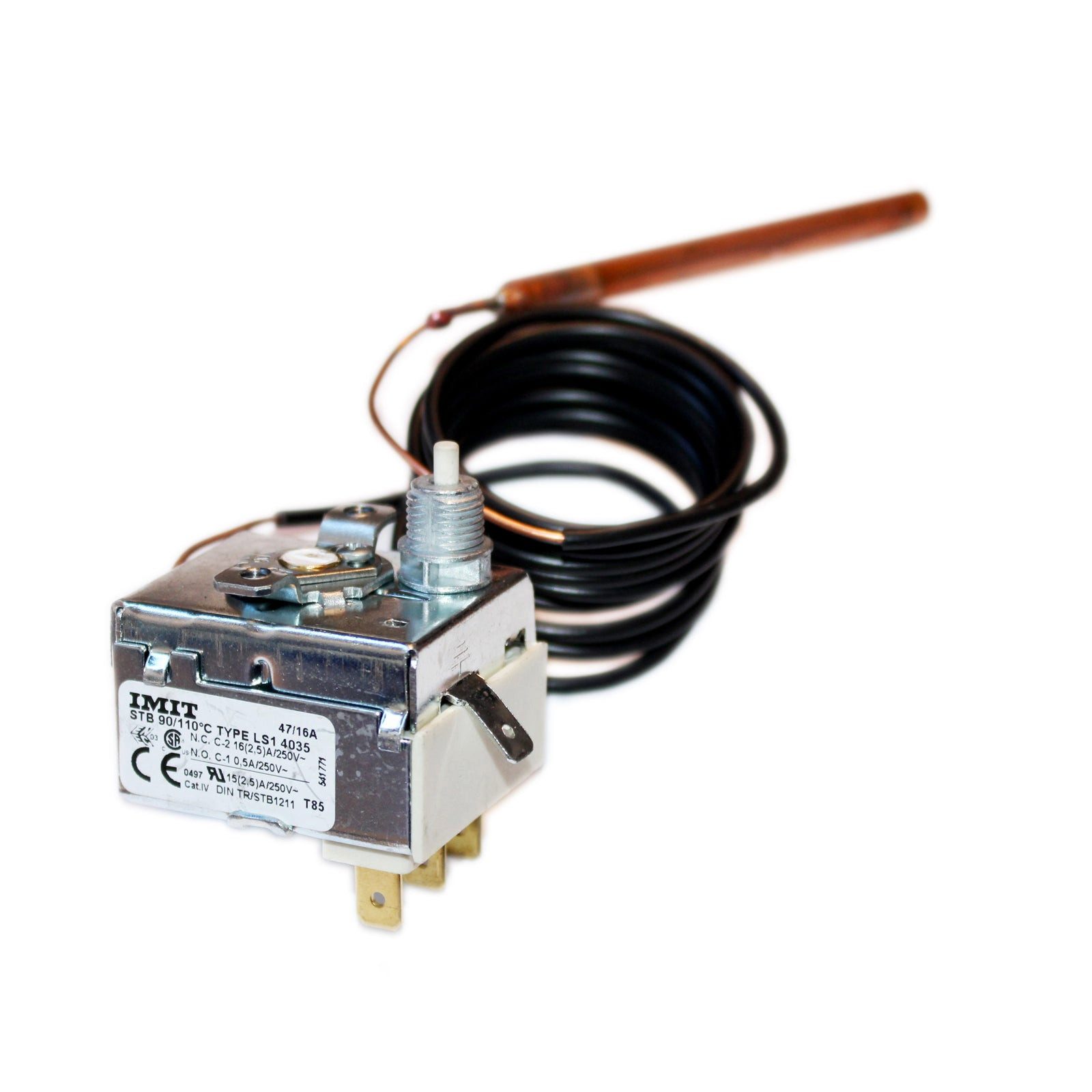 ganz24 Thermodetektor Sicherheitstemperaturbegrenzer STB LS1 4035, 90/110°C, Temperaturbegrenzung