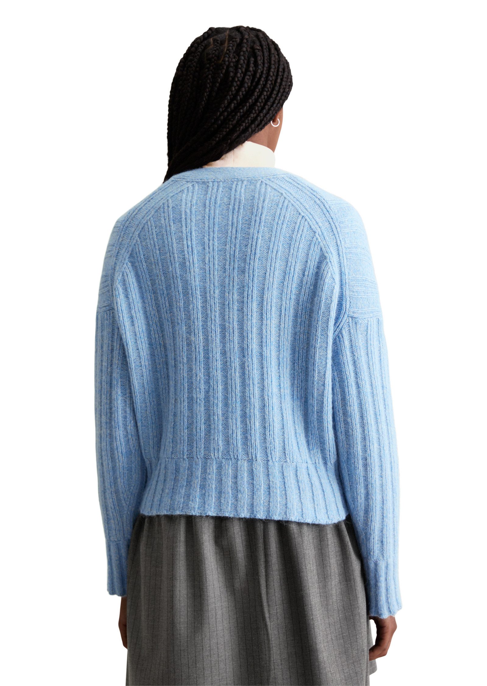 Marc O'Polo DENIM Cardigan aus edlem Wolle-Alpakawolle-Mix