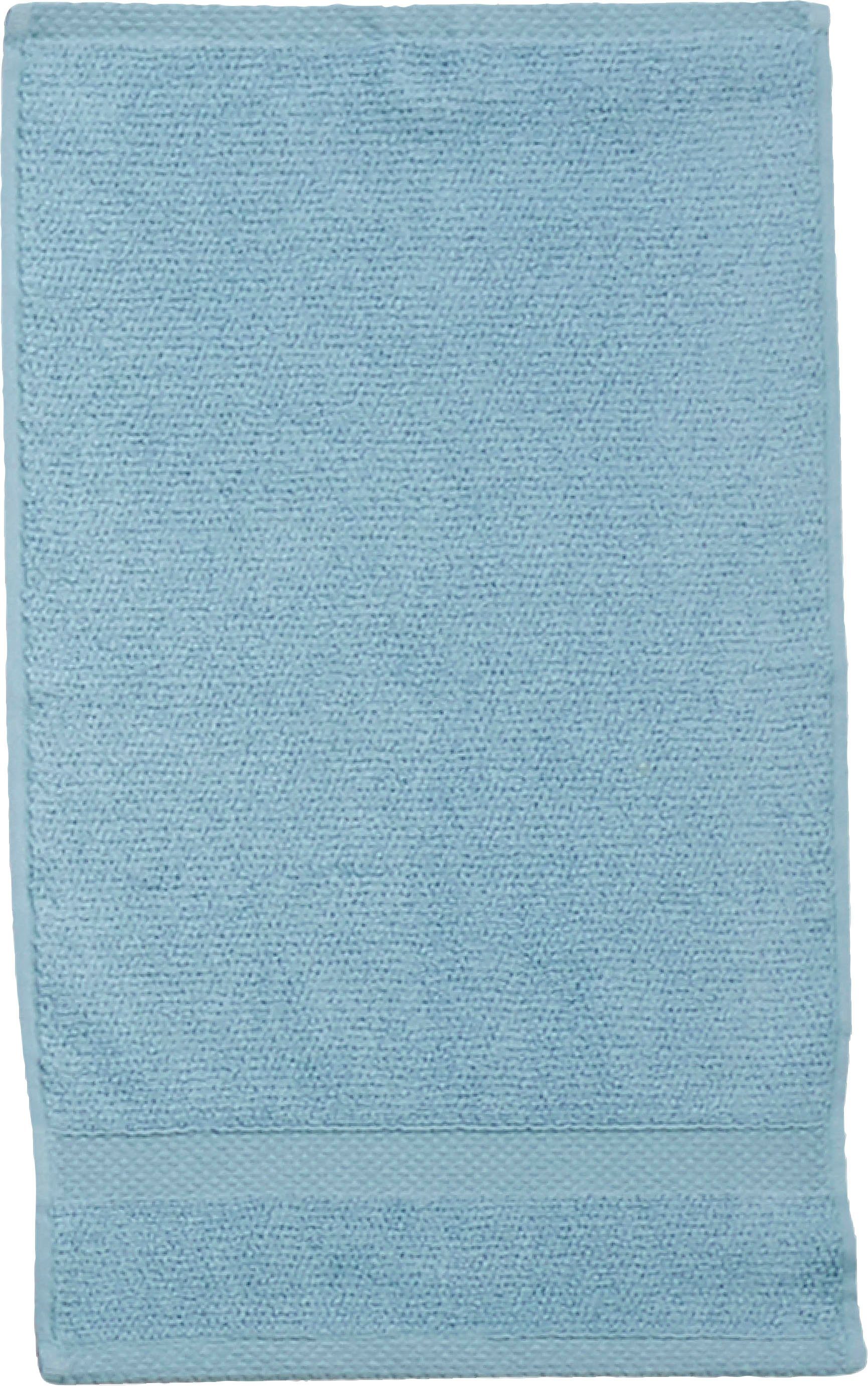 done.® Handtuch Set deep Uni Zwirnfrottee, Zwirnfrottier hochwertigem aus Hotelqualität Farben, ocean (Set, 4-tlg), Deluxe