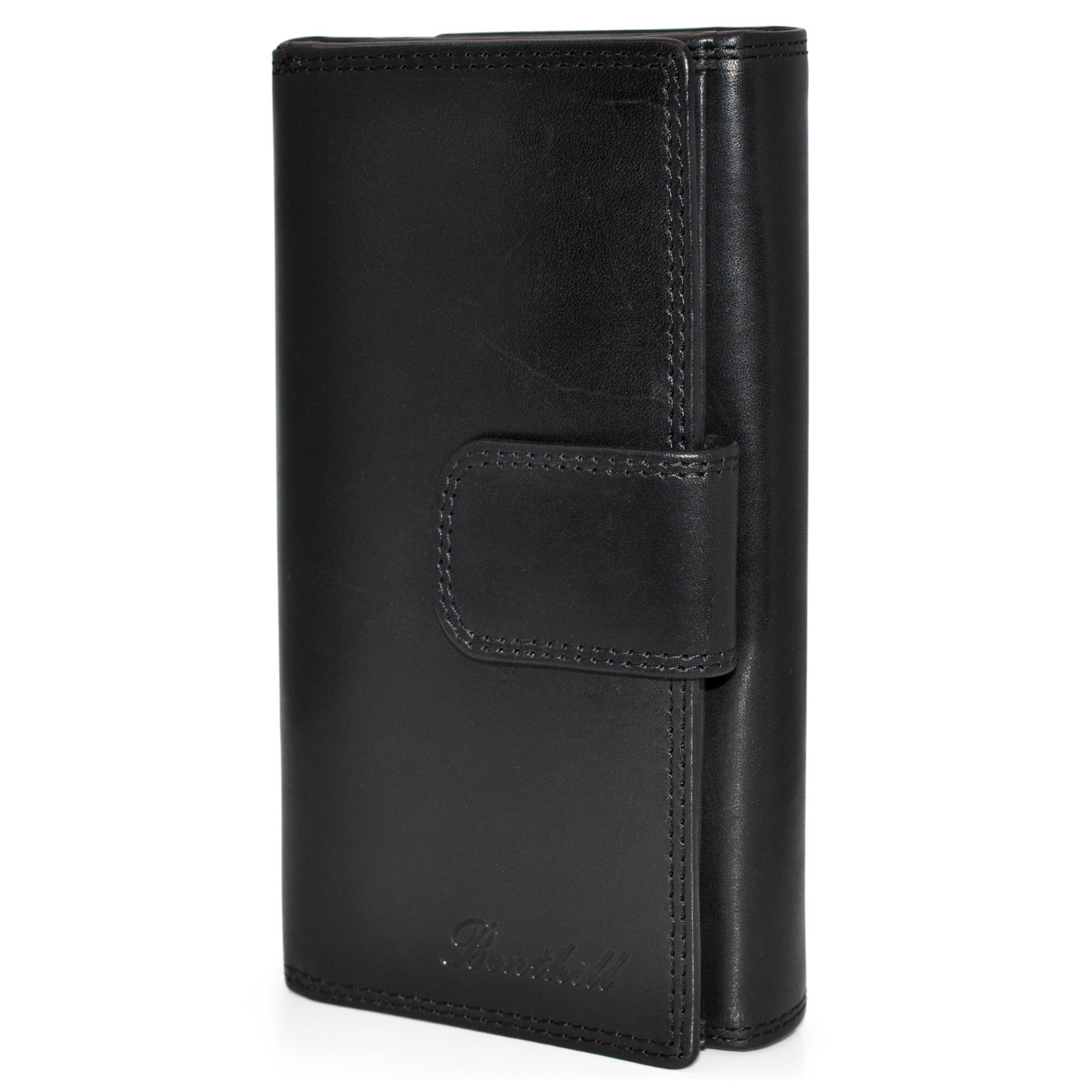 Benthill Geldbörse Damen Echt Leder Portemonnaie XXL RFID Vintage Geldbeute günstig online kaufen