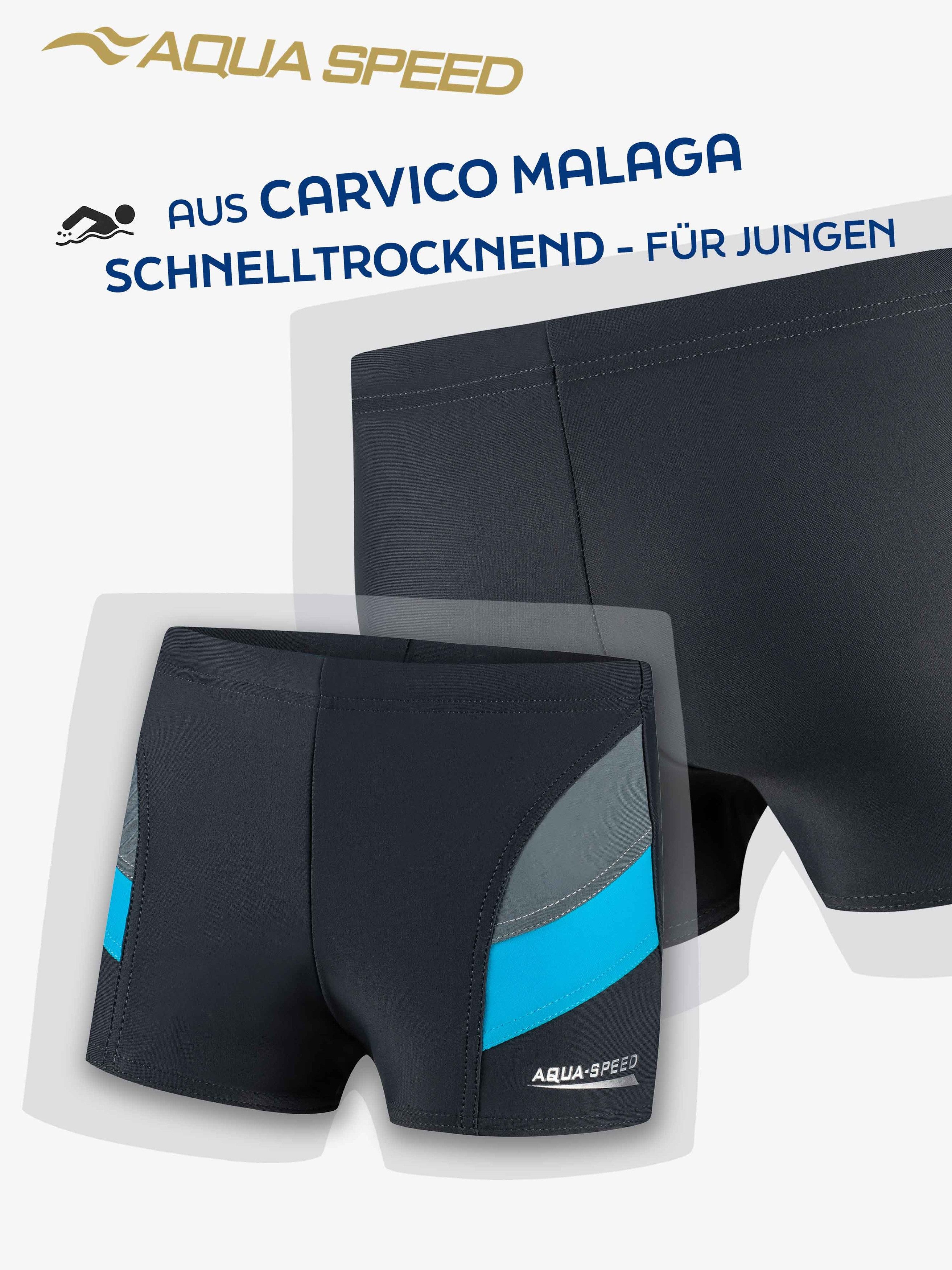 Aqua Speed Badehose Strapazierfähige Badeshorts 140 cm Elastisch & atmungsaktiv (Enganliegend & flexibel – optimale Passform für Training & Freizeit) Perfekt fü – Bild 5 von 5