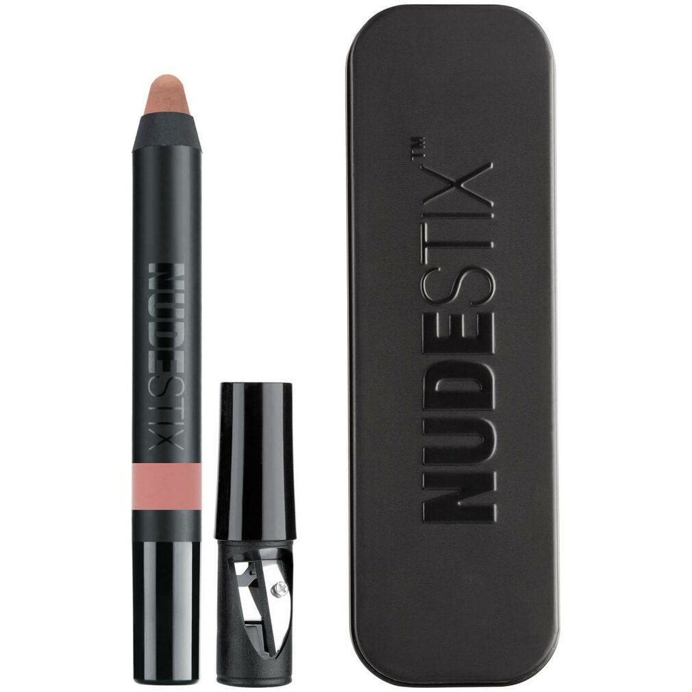 Nudestix Make-up Set, Intense Matte, Lip Liner & Cheek Blush 2-In-1, Sin, 2.5 g