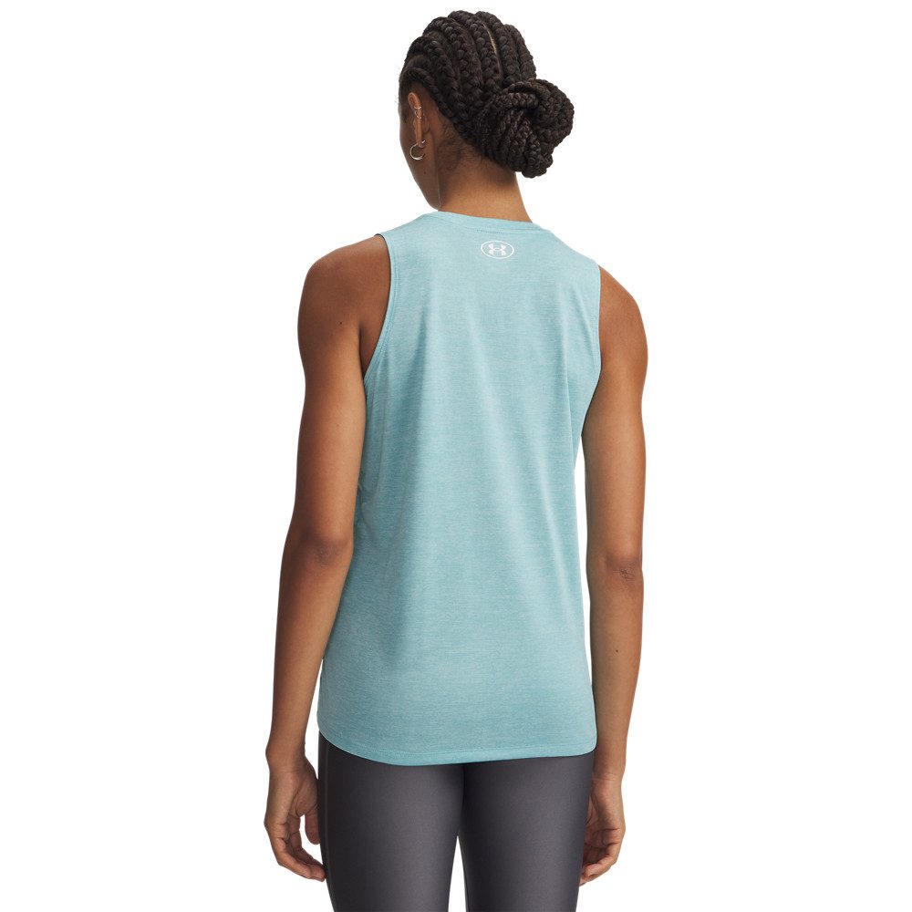Under Armour® Tanktop TECH TANK TWIST gerader Abschluss, Rundhalsausschnitt, sportlicher Stil