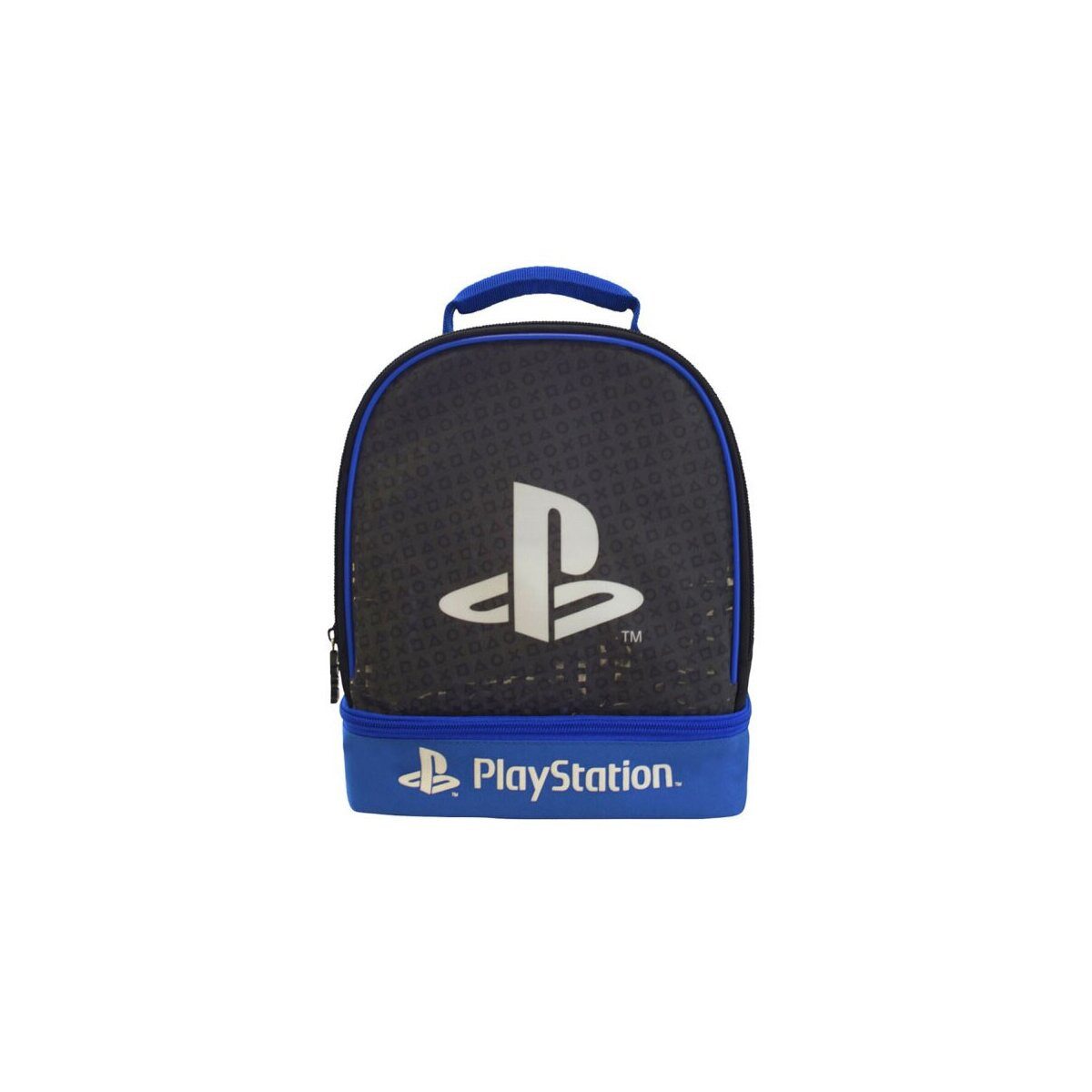 Playstation Kinderrucksack PlayStation Lunch-Tasche 27cm Thermo Kühlbox Kinder schwarz (1-tlg)