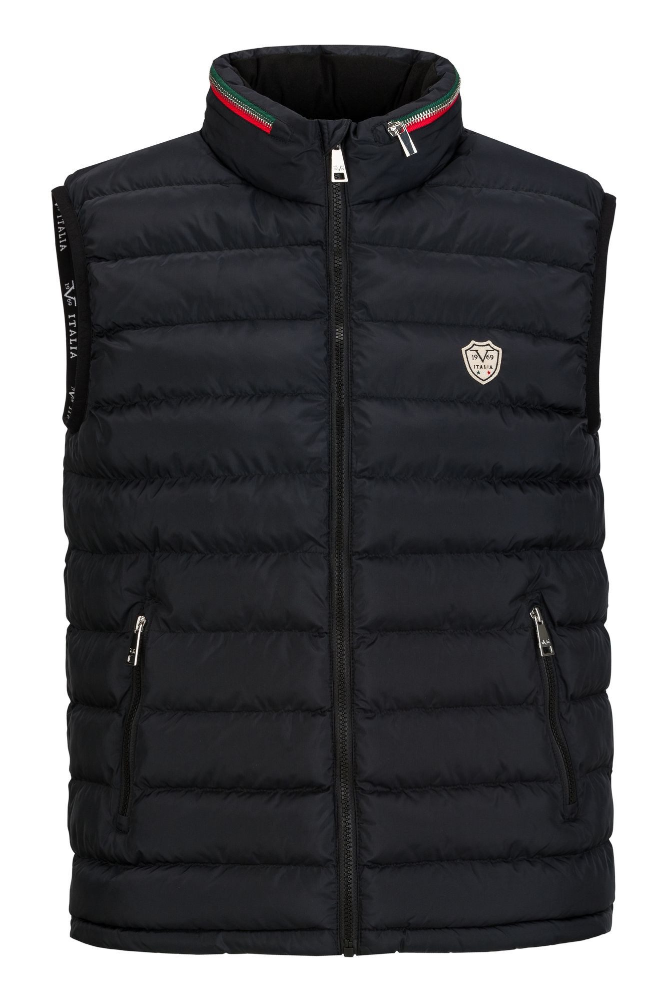 19V69 ITALIA Steppweste JAY Herren Steppweste mit Kapuze und Reißverschluss (S-3XL)