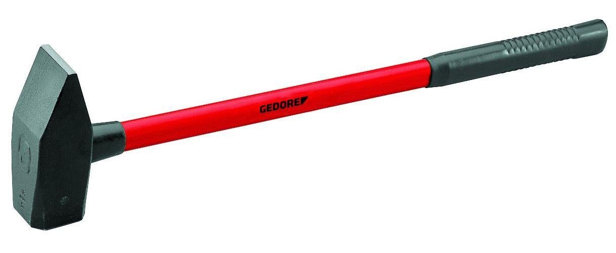 Gedore Vorschlaghammer 9 F-3 Vorschlaghammer mit Fiberglasstiel, 3 kg, 600 mm