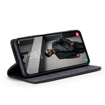 SmartUP Smartphone-Hülle Hülle für Samsung Galaxy A15 5G Klapphülle Fliphülle Tasche Case Cover, Standfunktion, integrierter Kartenfach