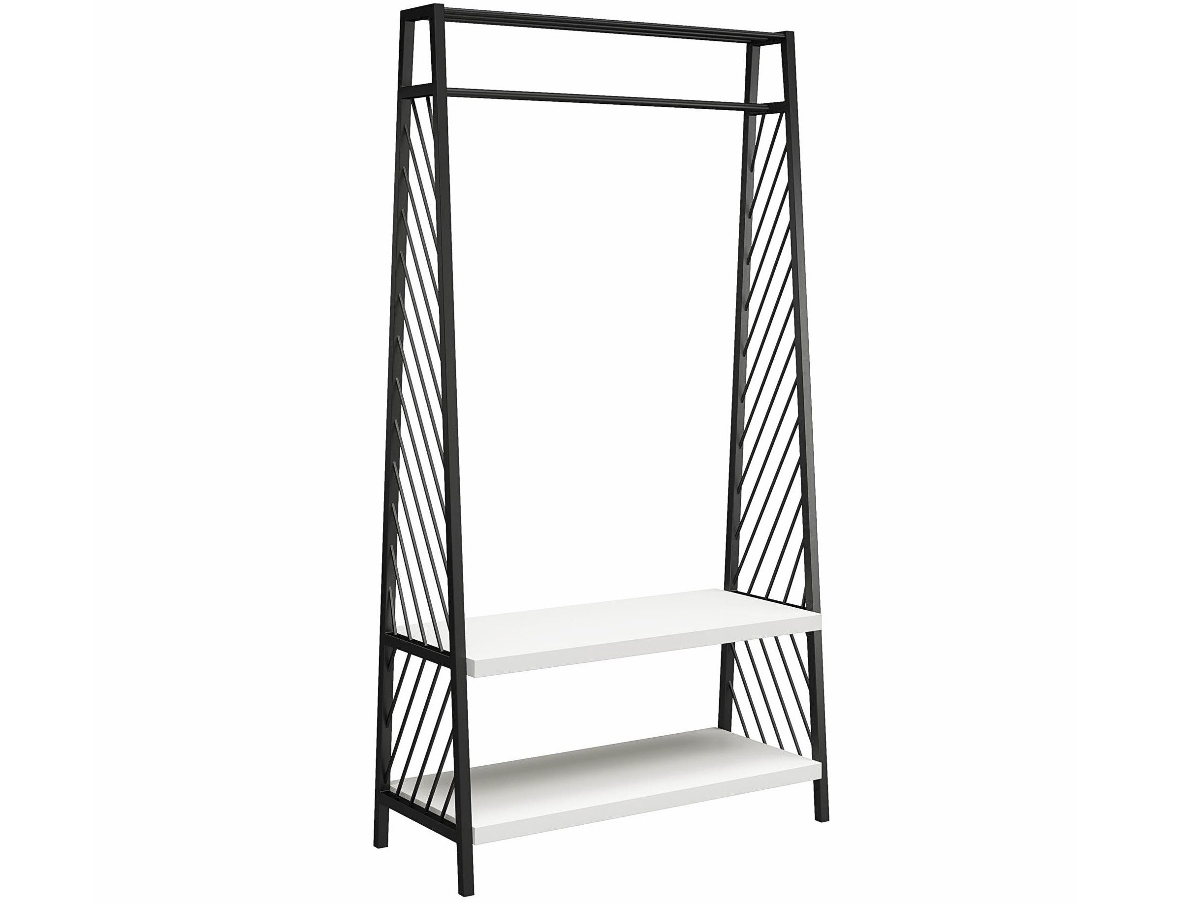 loft24 Kleiderschrank Brigid Kleiderständer, Garderobe, MDF, günstig online kaufen