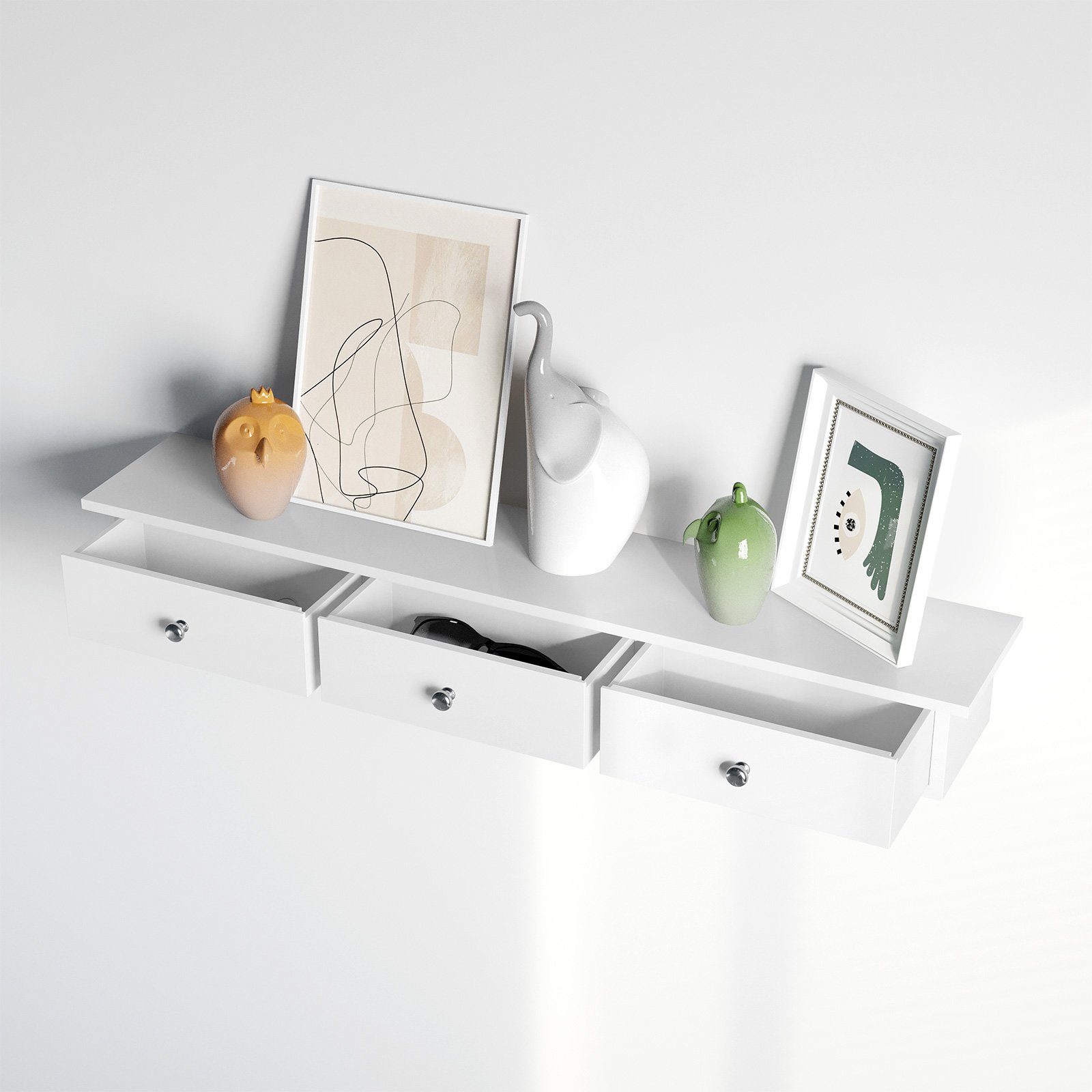 SONGMICS Wandregal, Aufbewahrungsregal, 80 x 15 günstig online kaufen