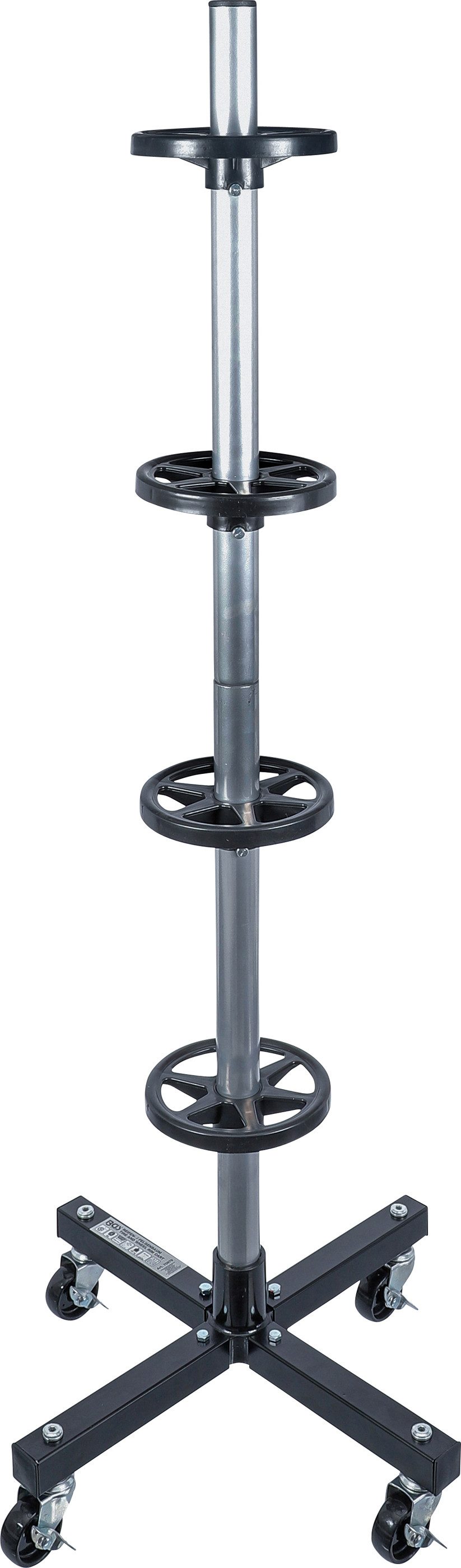 Schwerlastregal Felgenbaum fahrbar für 4 Felgen bis 225 mm Breite