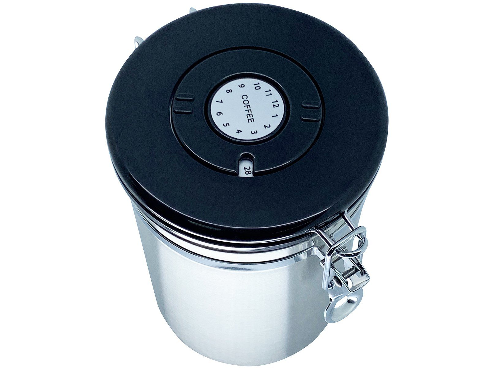 scarlet espresso Kaffeedose, scarlet espresso Kaffeedose Edelstahl luftdicht Kaffeebehälter