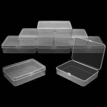 Belle Vous Aufbewahrungsbox Kunststoffbehälter (12 Stück) - Mini, Kleine Plastikbox (12 Stk) - Mini Boxen für Perlen, Pillen