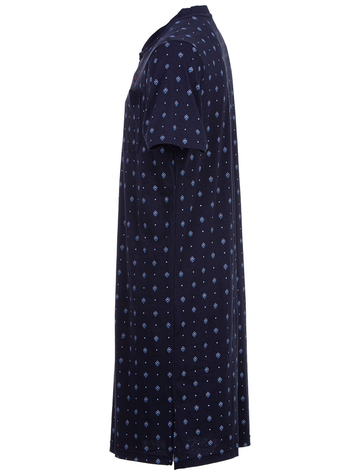 Henry Terre Nachthemd Nachthemd Kurzarm - Raute günstig online kaufen