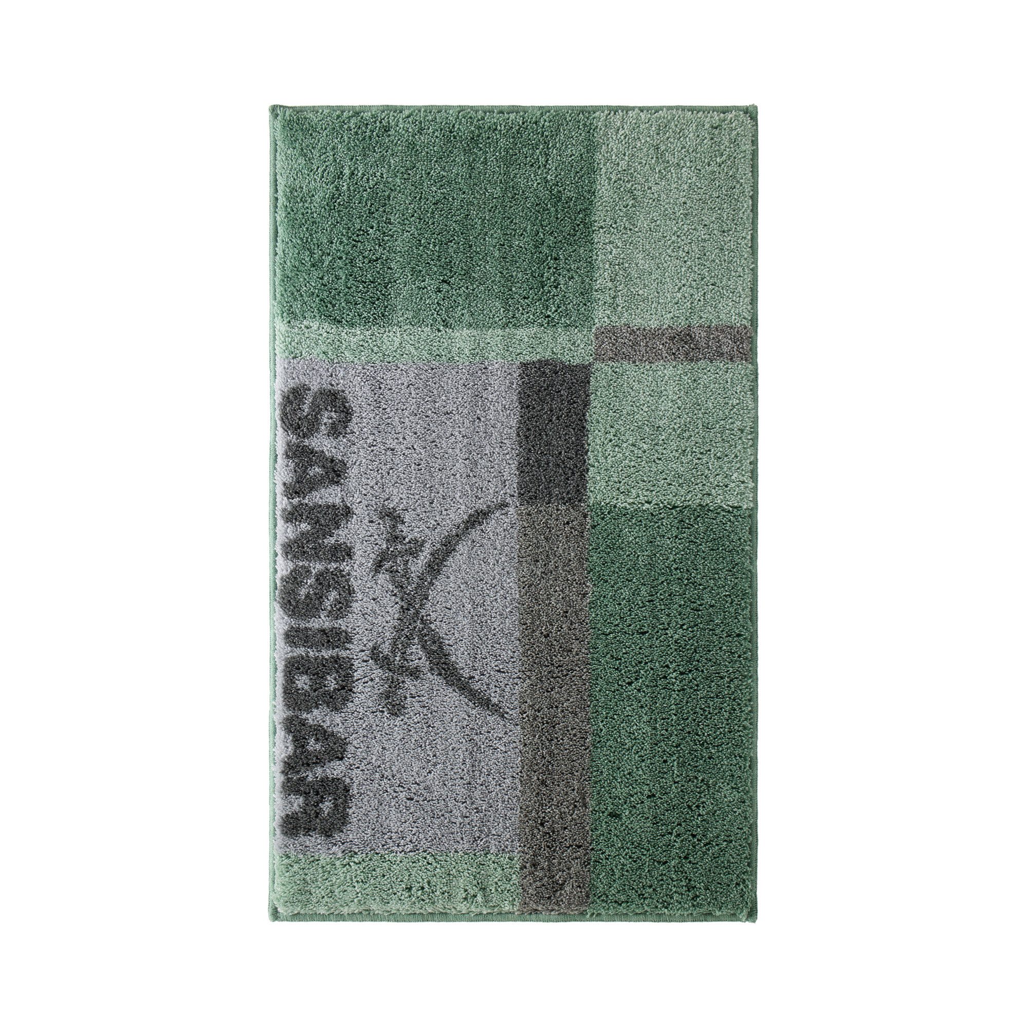 Sansibar Sylt Badematte Sansibar Badteppich CLIFF, Hoch-Flor 20 mm, fußbodenheizungsgeeignet, schnell trocknend, strapazierfähig, Polyacryl, rutschhemmend beschichtet, fußbodenheizungsgeeignet