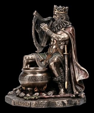 Figuren Shop GmbH Fantasy-Figur Dagda Figur - König von Tuatha De Danann - Mythologie Fantasy Statue