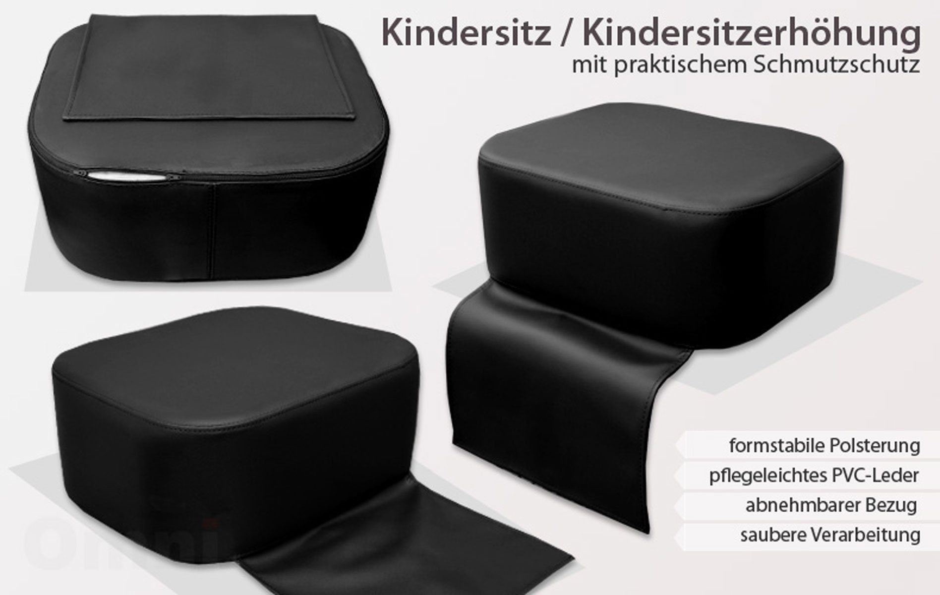 Sitzkissen eyepower Kinderkissen, Kindersitz Sitzerhöhung Friseur Kinderstuhl Kinderstuhl Friseurstuhl