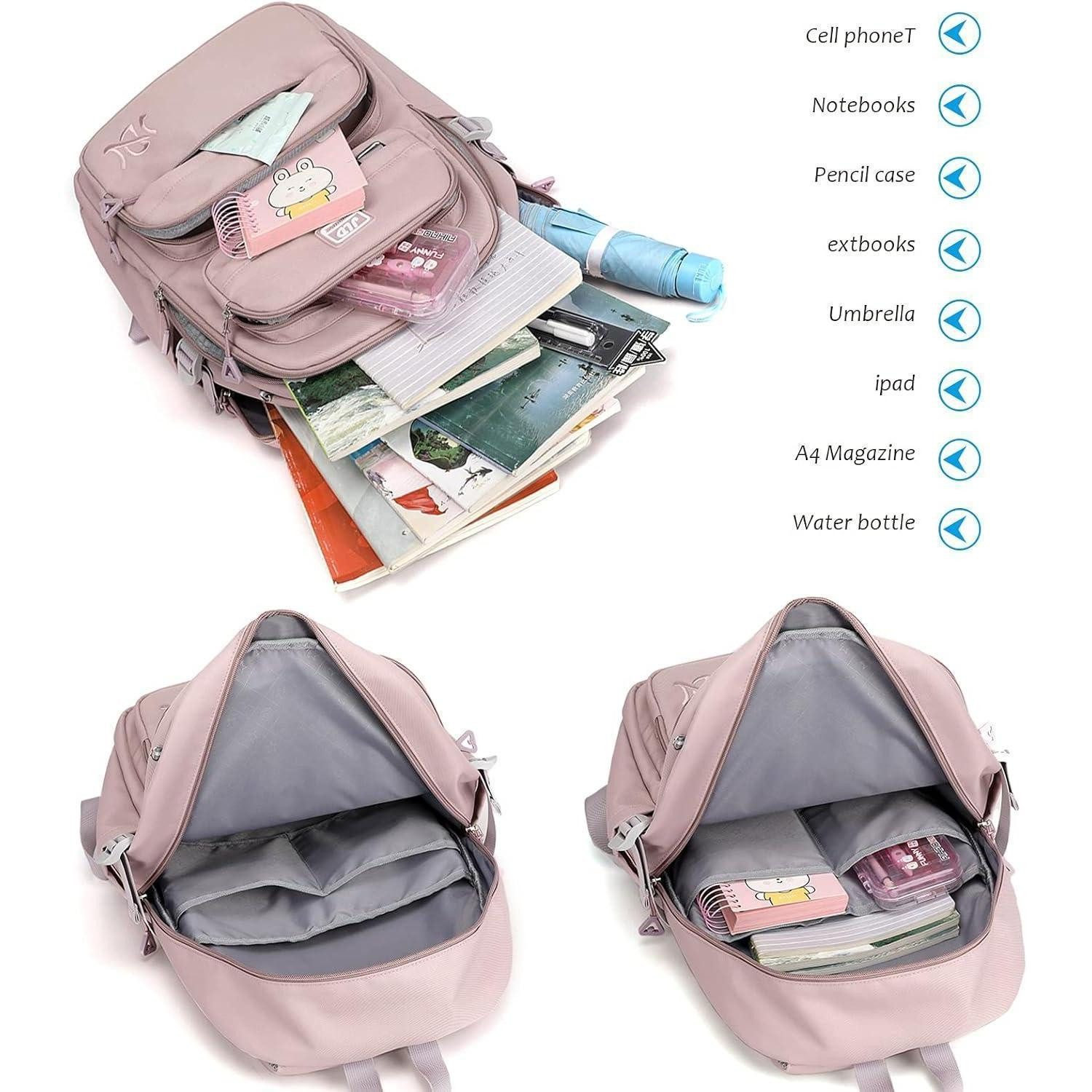 LuxusKollektion Schulrucksack Schulrucksack Mädchen Jungen Teenager wasserdicht Damen Herren 30L