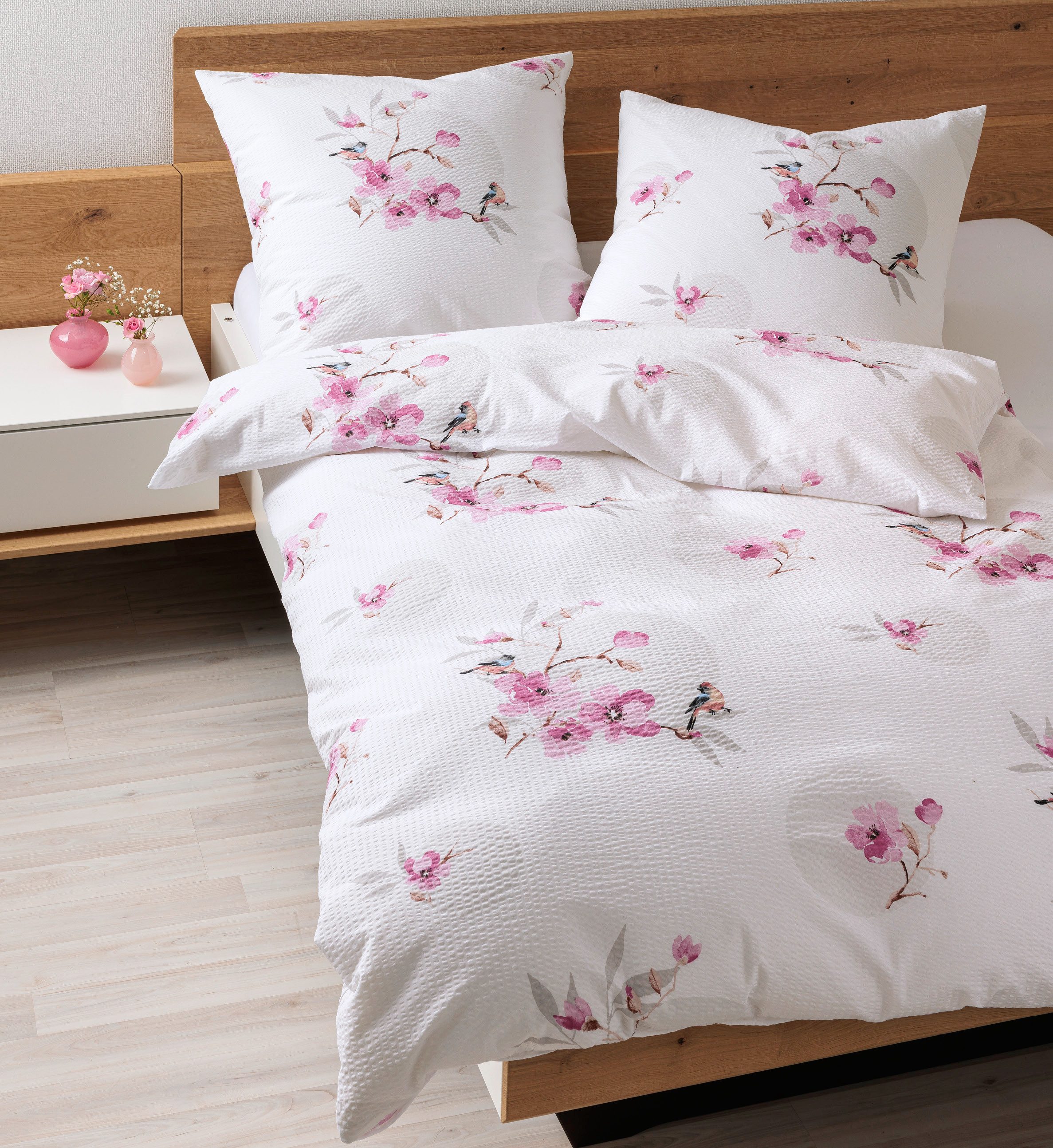 Janine Bettwäsche Deluxe Premium, Seersucker, 2 günstig online kaufen