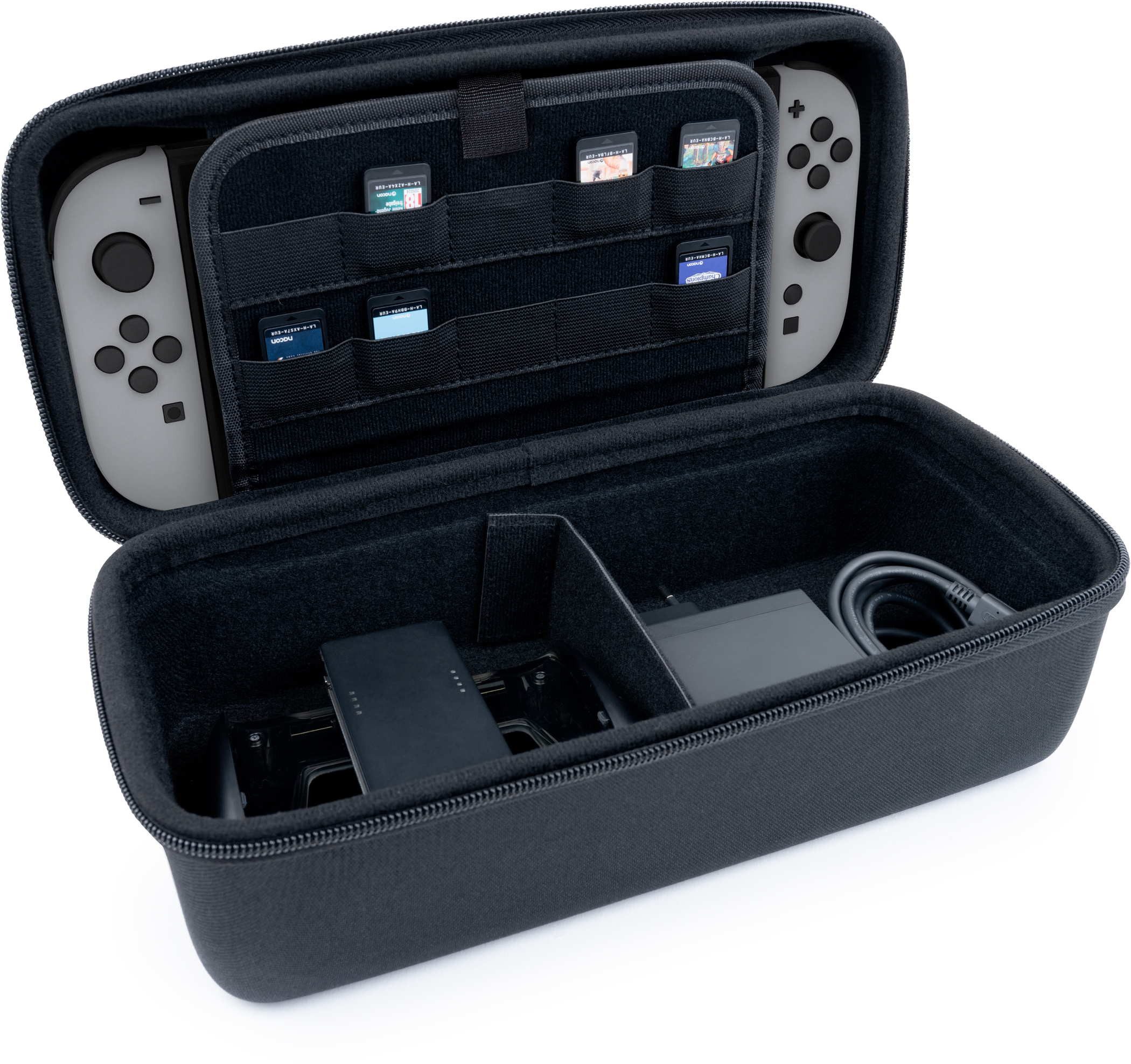 nacon für Nintendo Switch 2 / Lite / OLED Tasche XL Travel schwarz NA028164 Zubehör Nintendo