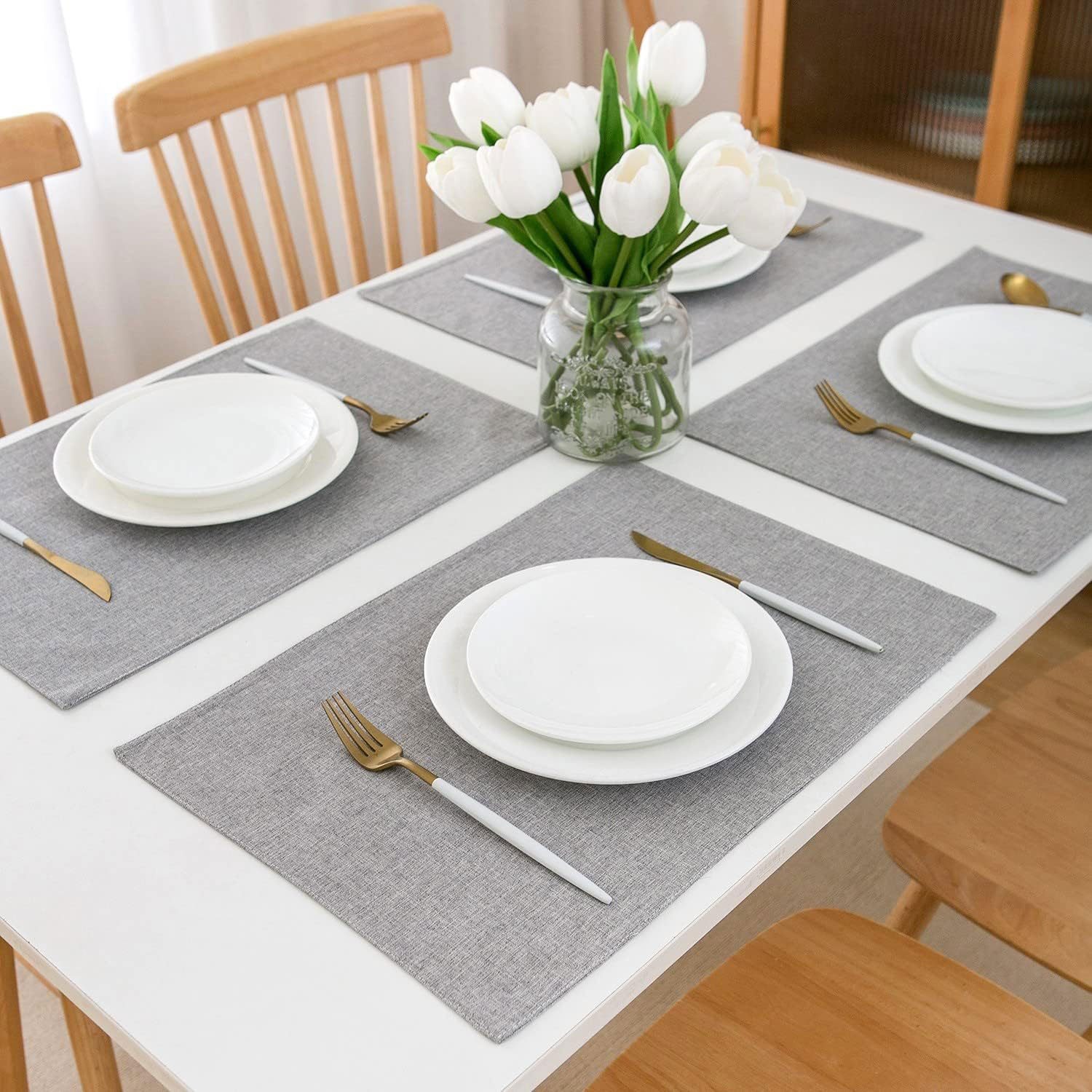 MODFU Platzset 6er Tischset Platz-Matten Platzdeckchen günstig online kaufen