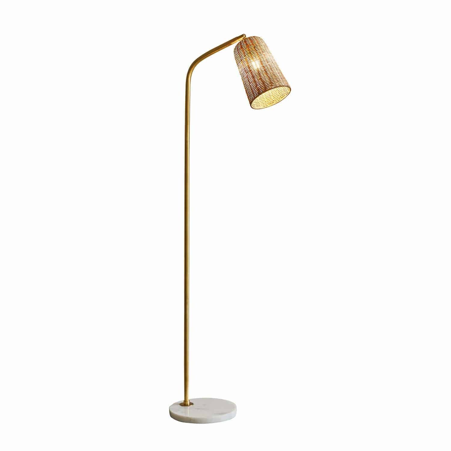 Mirabeau Stehlampe Stehlampe Anglemont beige/messing