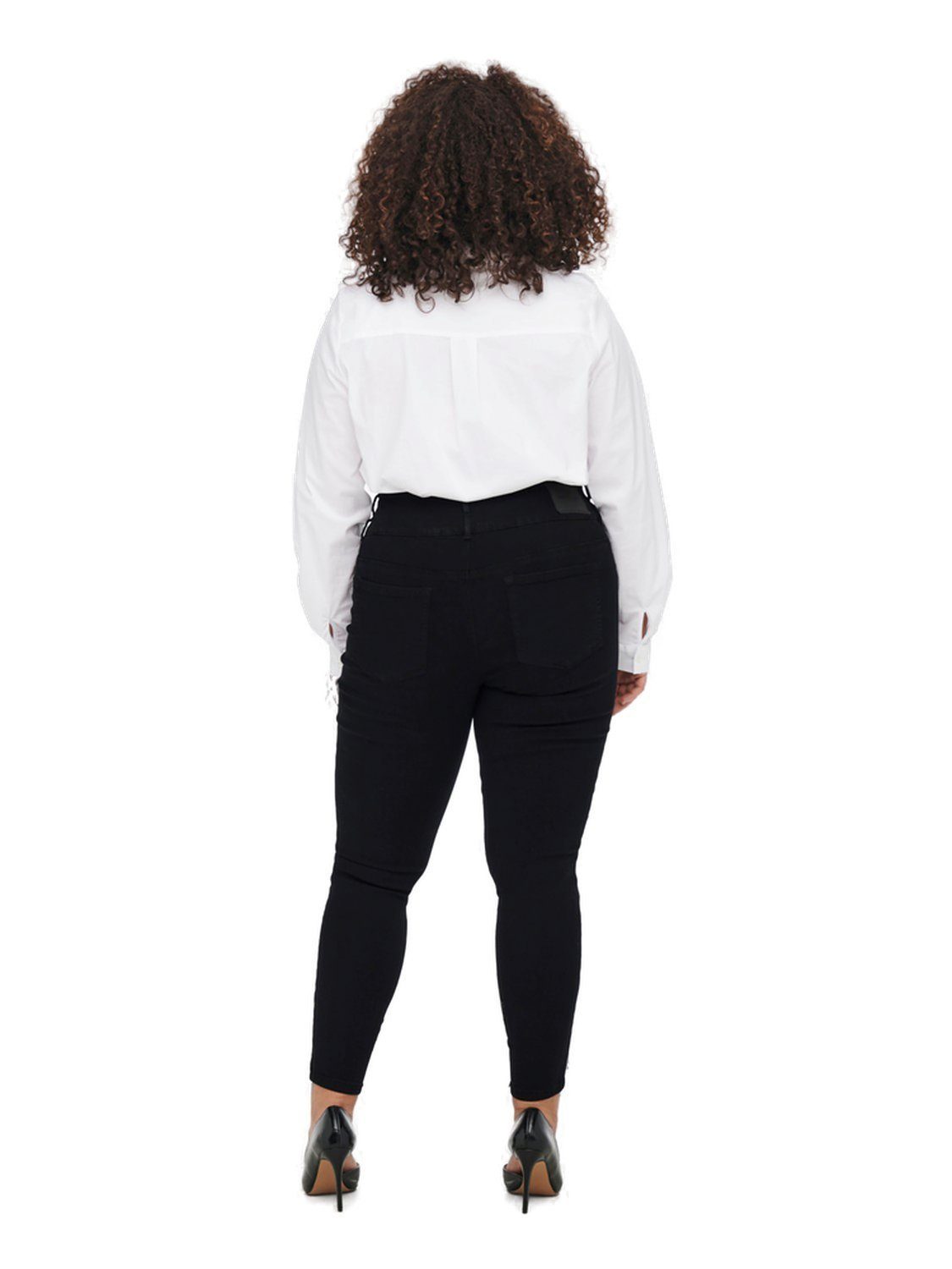 ONLY Skinny-fit-Jeans CARANNA mit Stretch in großen Größen