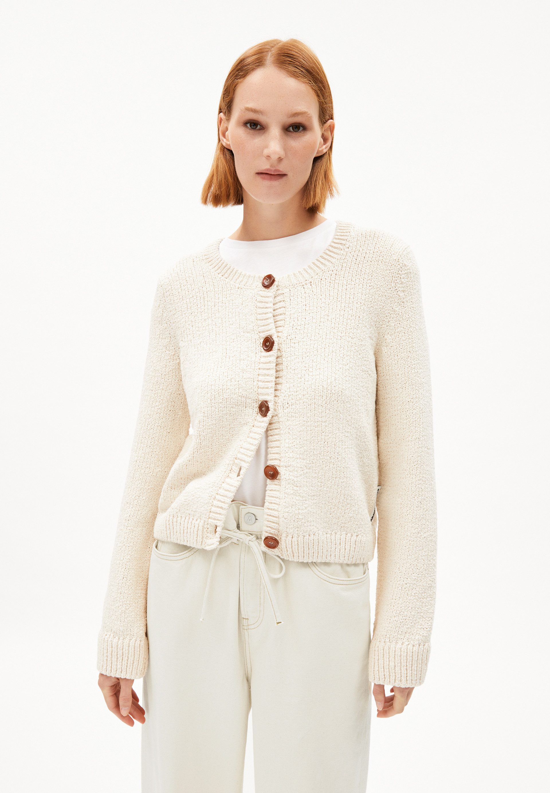 Armedangels Cardigan JAMIRAA Strickjacke aus Bio-Baumwoll günstig online kaufen