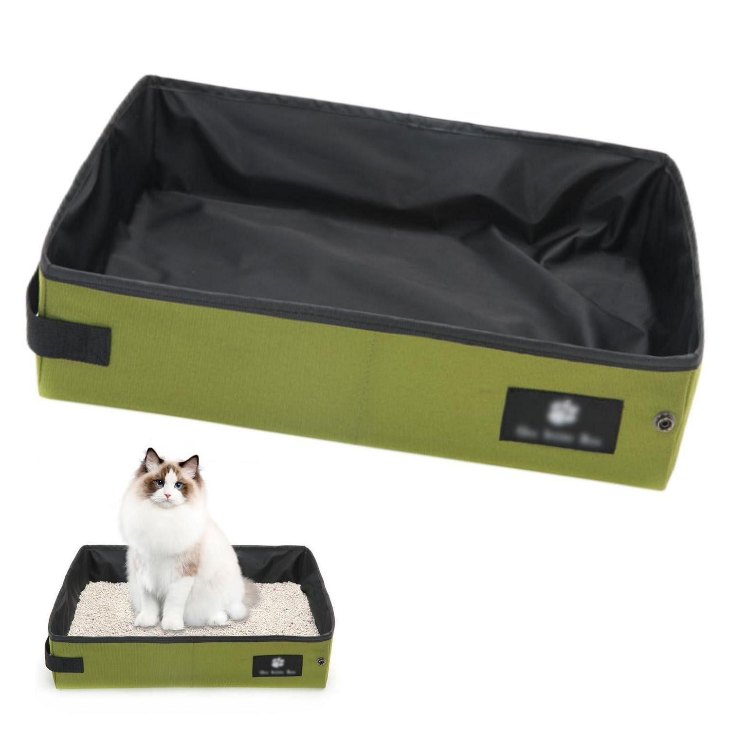 LuxusKollektion Katzentoilette Reise-Katzentoilette faltbar 45cm