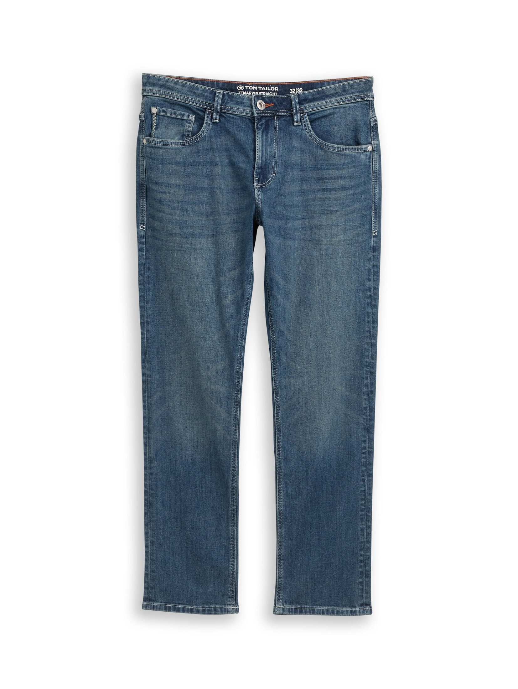 TOM TAILOR Straight-Jeans Jeanshosen TTMARVIN STRAIGHT Jeans – Bild 3 von 5