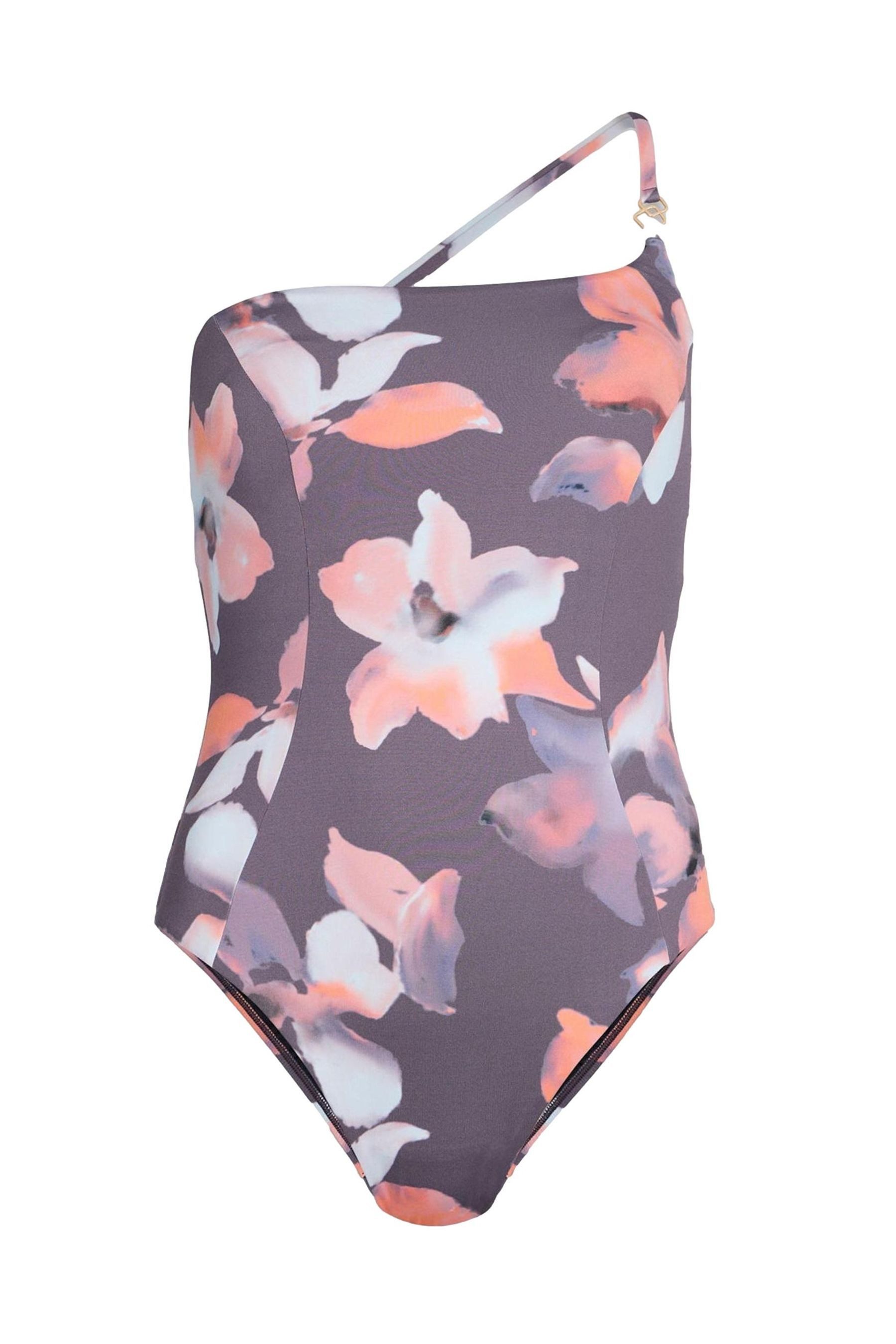 Badeanzug Mint Velvet bauchformender Badeanzug mit Print
