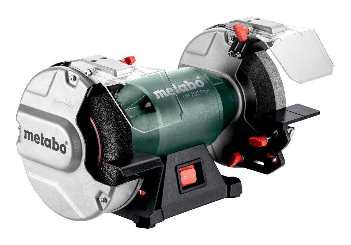 metabo Kombischleifer DS 200 Plus, max. 2980 U/min, Doppelschleifmaschine im Karton