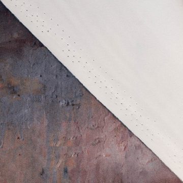 SCHÖNER LEBEN. Stoff Samtstoff Polsterstoff Digitaldruck Farbverlauf blau rosa 1,50m, Digitaldruck