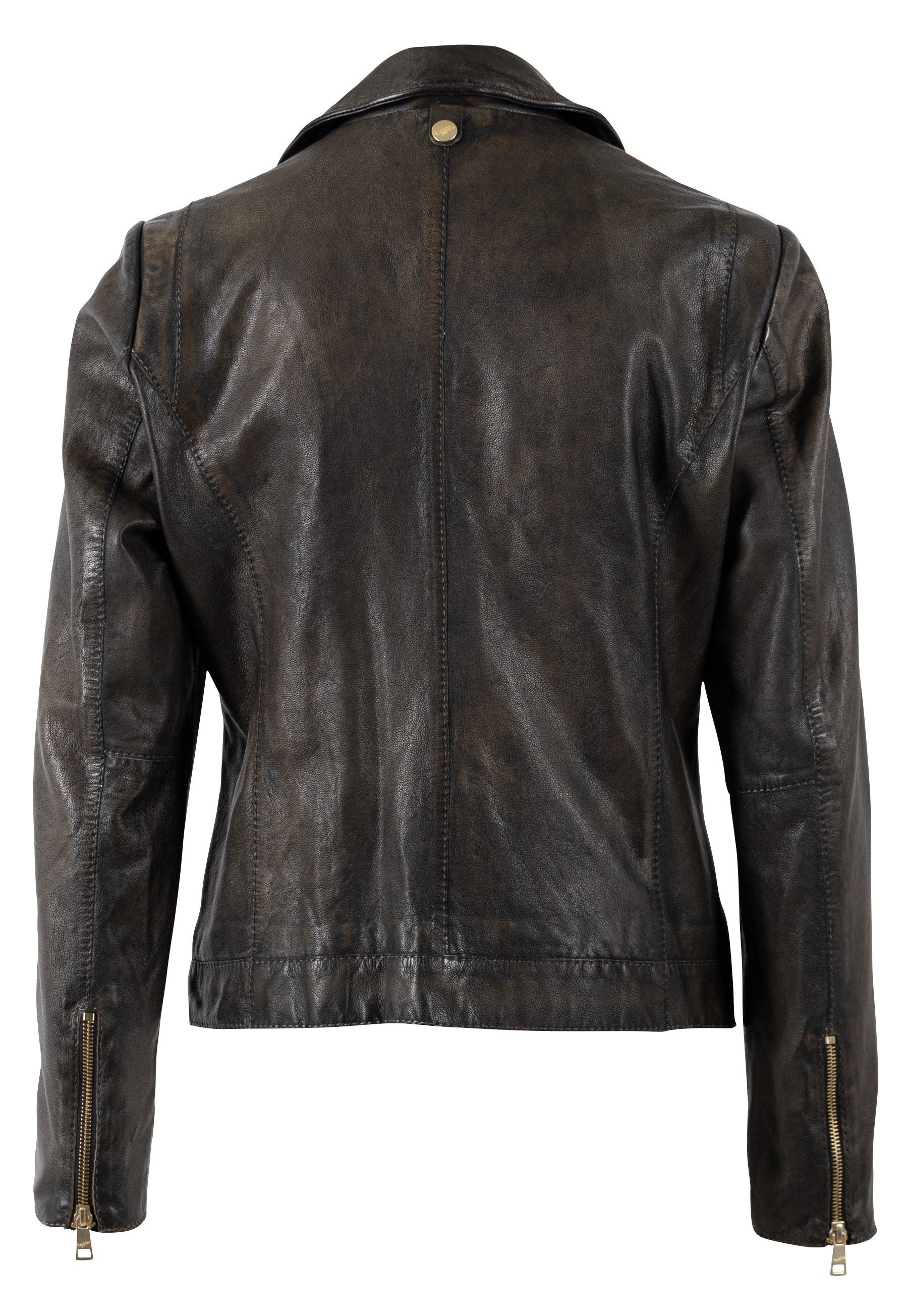Mauritius Lederjacke MWEvina mit Reverskragen günstig online kaufen