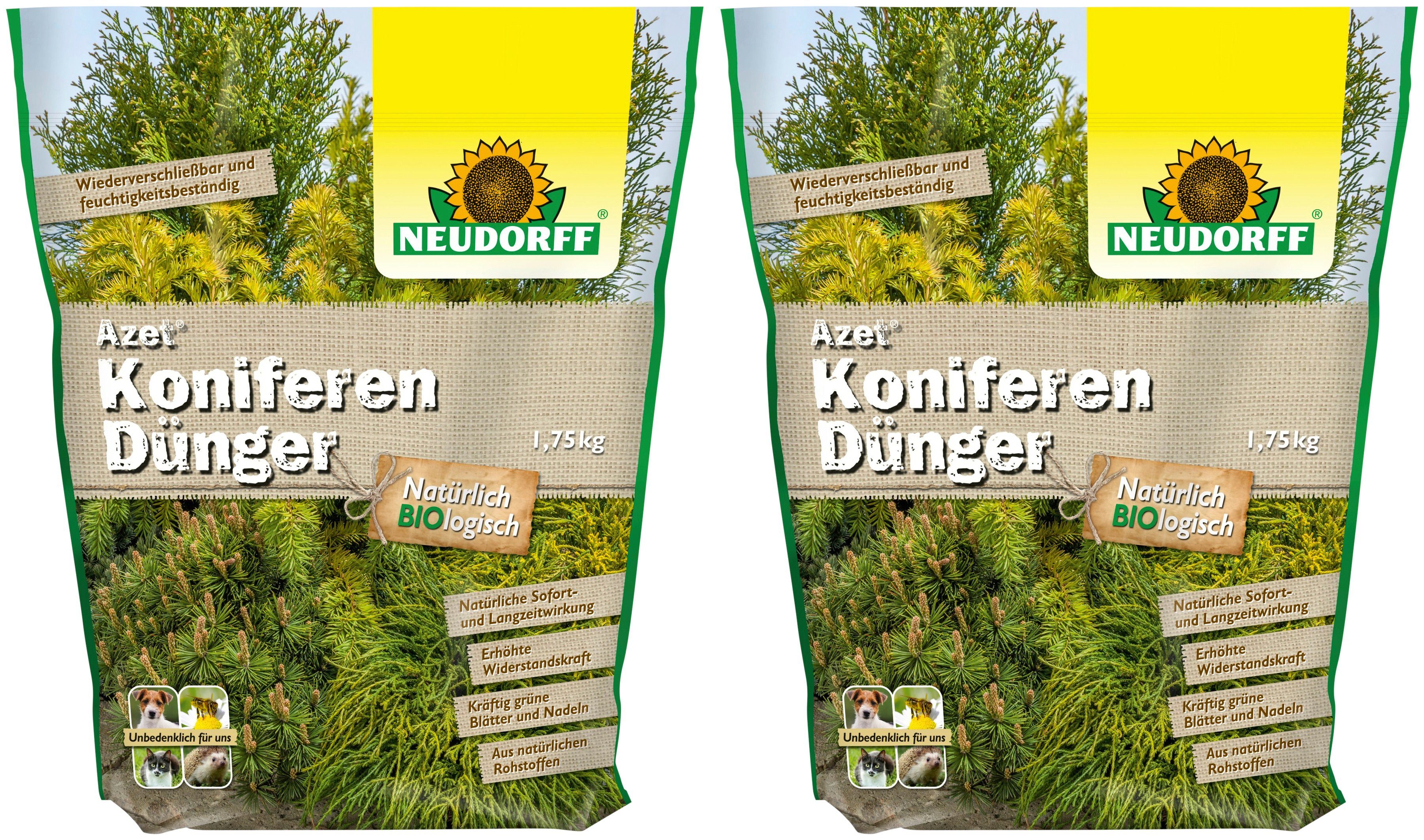 Neudorff Pflanzendünger Organischer NPKDünger 935, Granulat, 2 x 1,75 kg