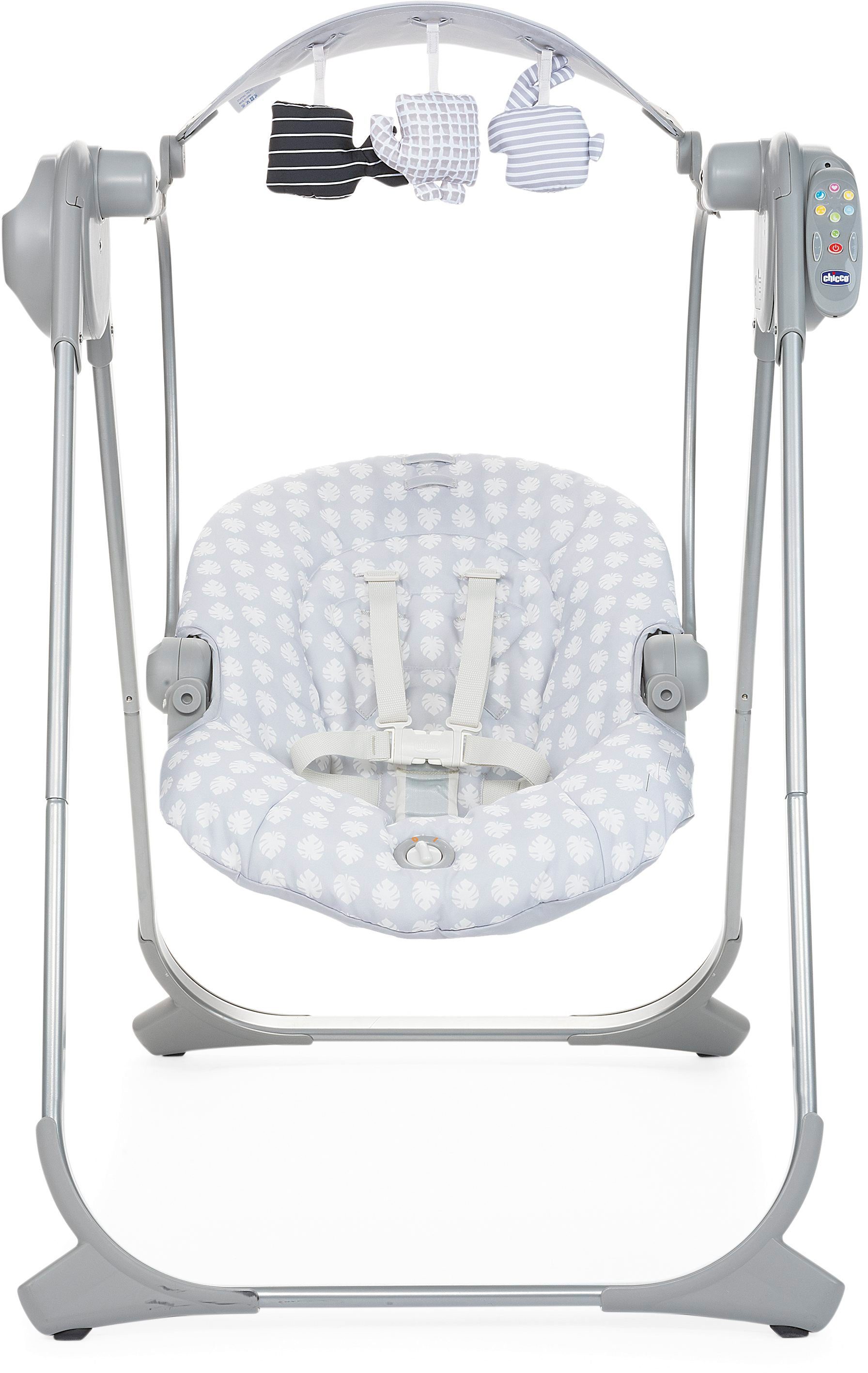 Babyschaukel Chicco Polly Leaf, elektrisch Swing Up,