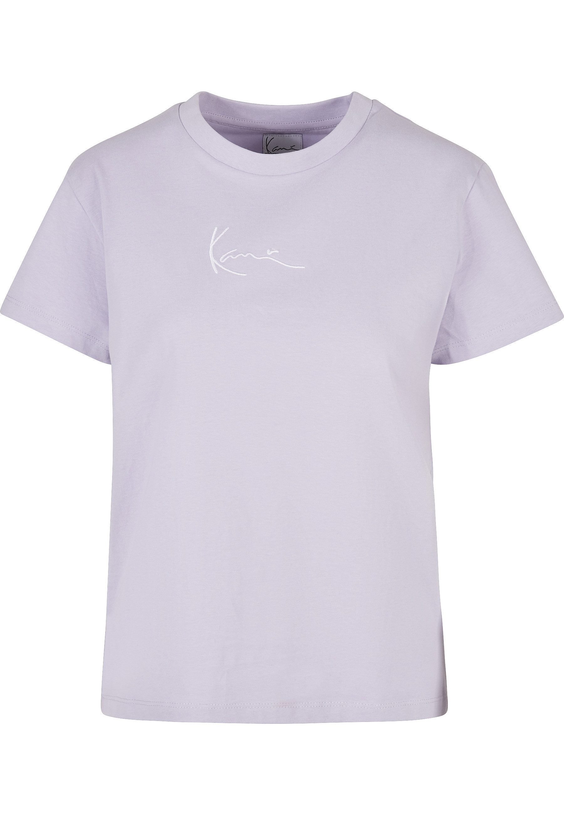 T-Shirt Karl Kani Damen KW221-001-1 Small Signature Tee purple